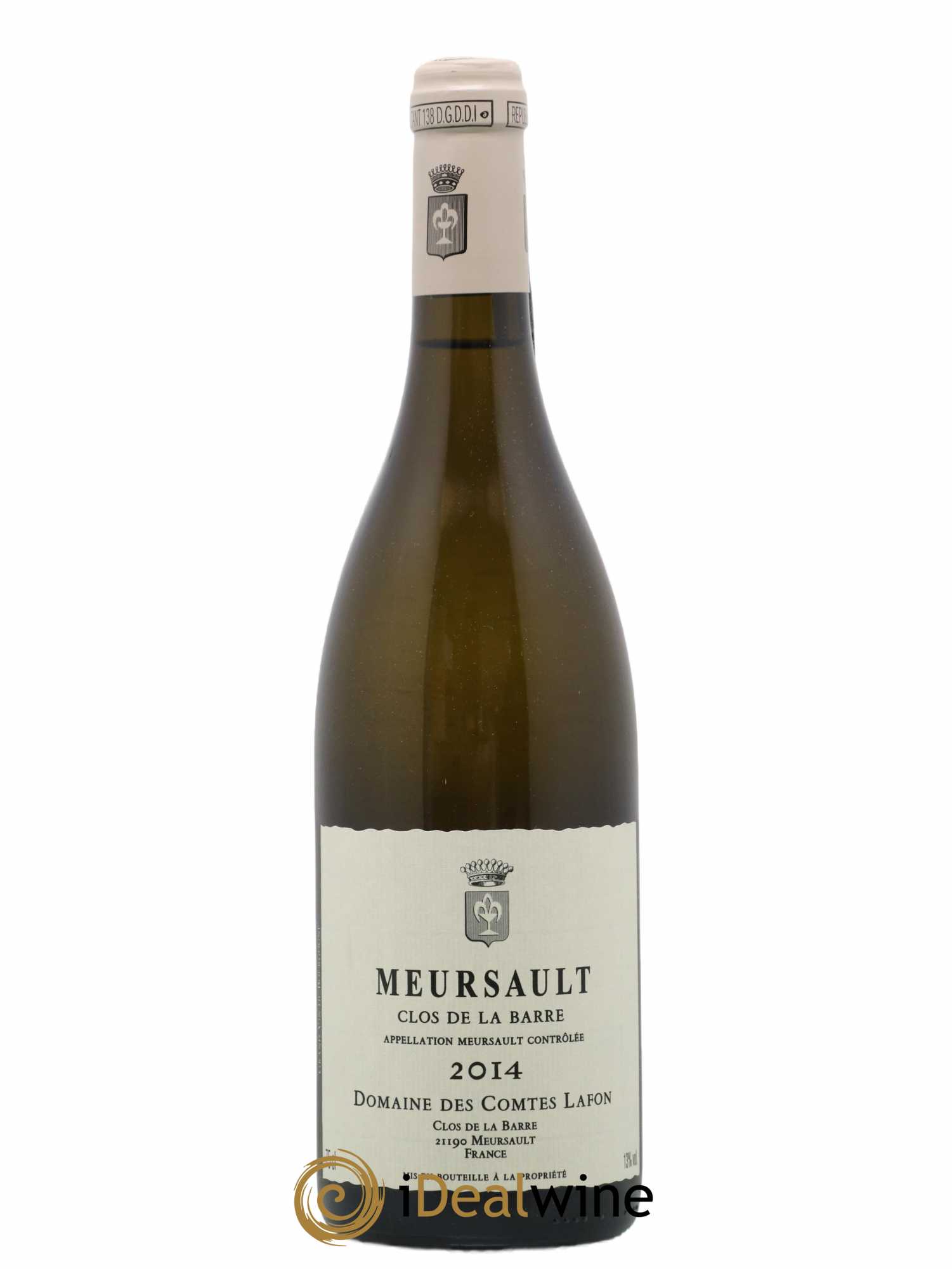 Meursault Clos de la Barre Comtes Lafon (Domaine des) 2014 - Lot de 1 bouteille - 0