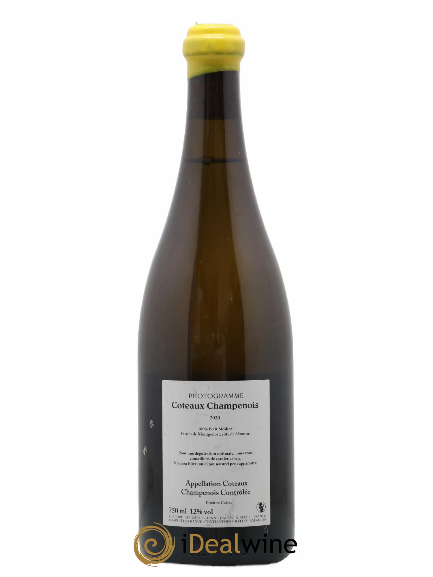 Coteaux Champenois Photogramme Etienne Calsac 2020 - Posten von 1 Flasche - 1
