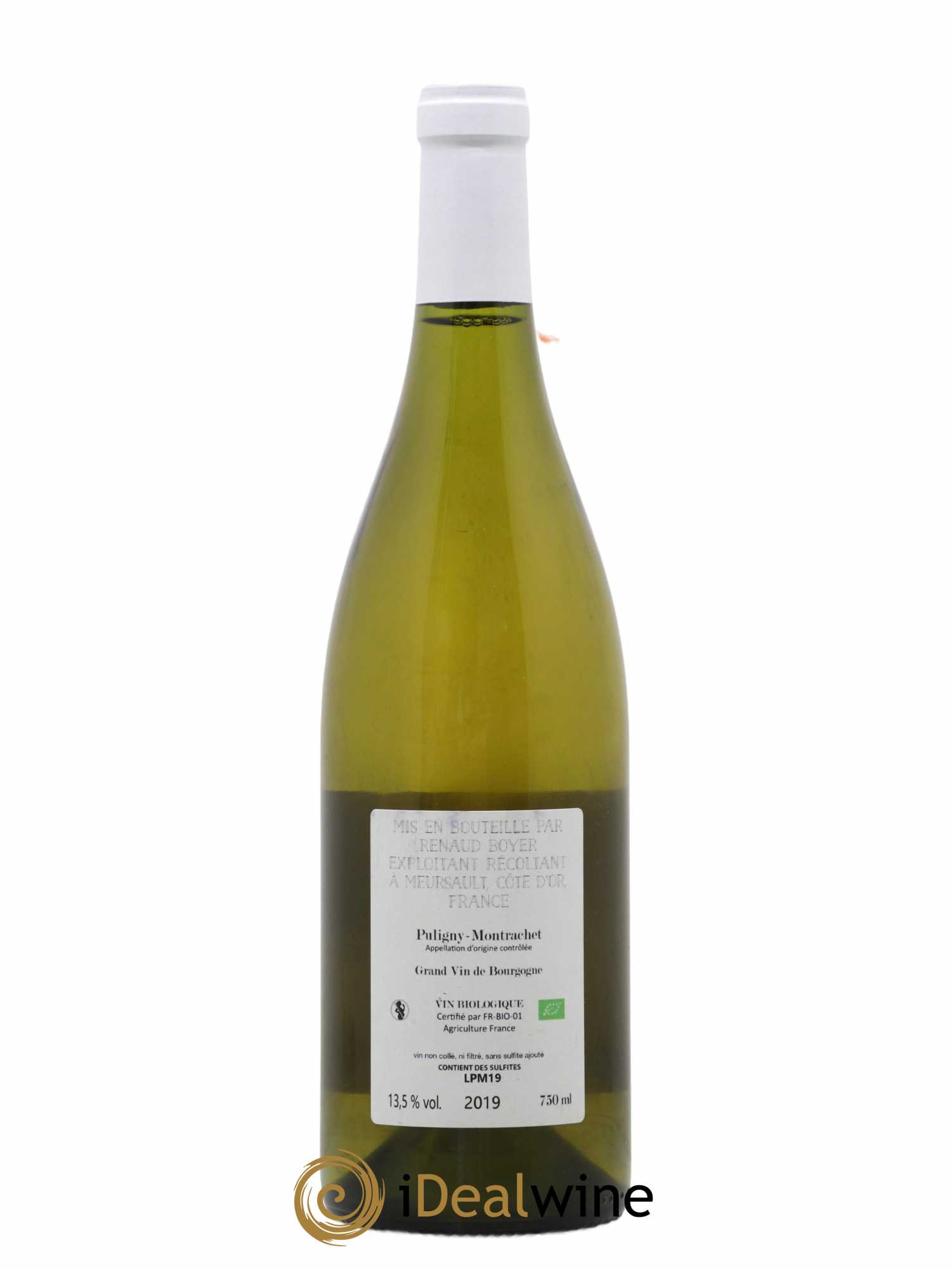 Puligny-Montrachet Les Reuchaux Renaud Boyer  (sans prix de réserve) 2019 - Lot de 1 bouteille - 1