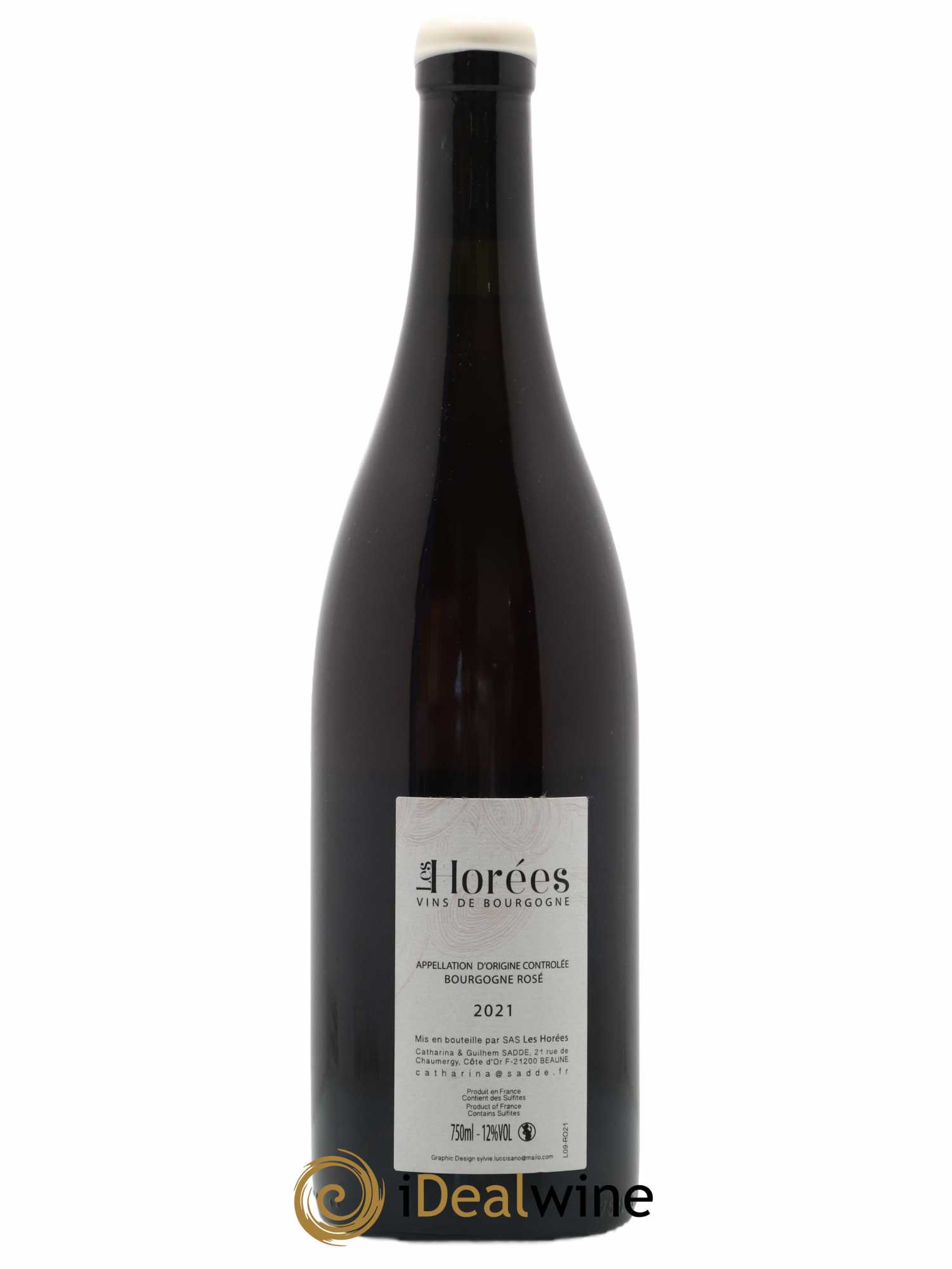Bourgogne Rosé Bonheur Les Horées 2021 - Lot de 1 bouteille - 1