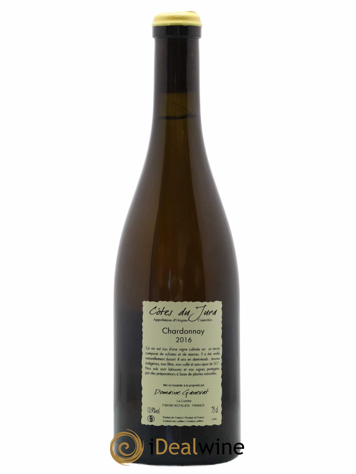 Côtes du Jura Grusse en Billat Jean-François Ganevat (Domaine) (sans prix de réserve) 2016 - Lot de 1 bouteille - 1