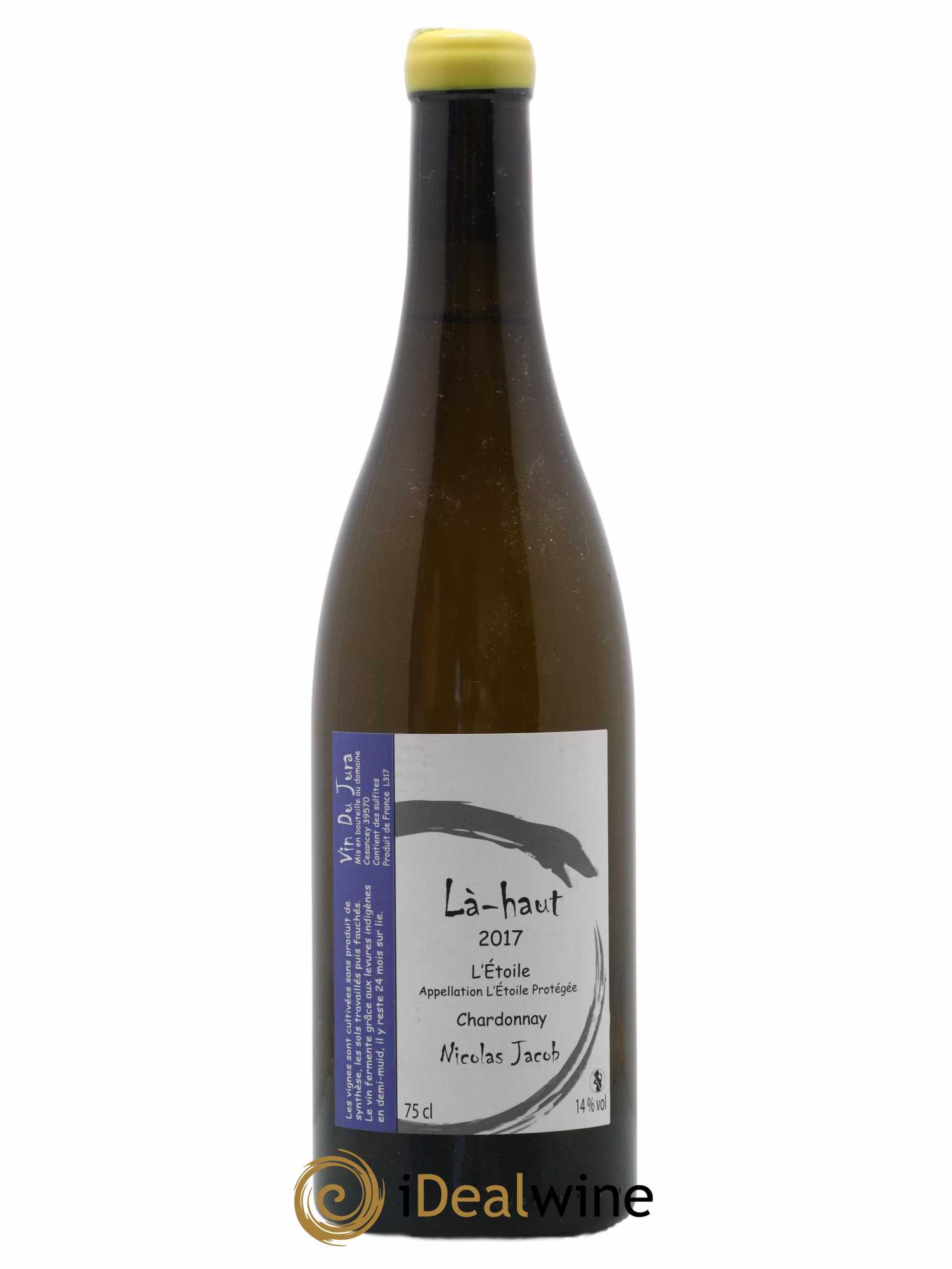 L'Etoile Là-Haut Chardonnay Ouillé Nicolas Jacob 2017 - Lot de 1 bouteille - 0