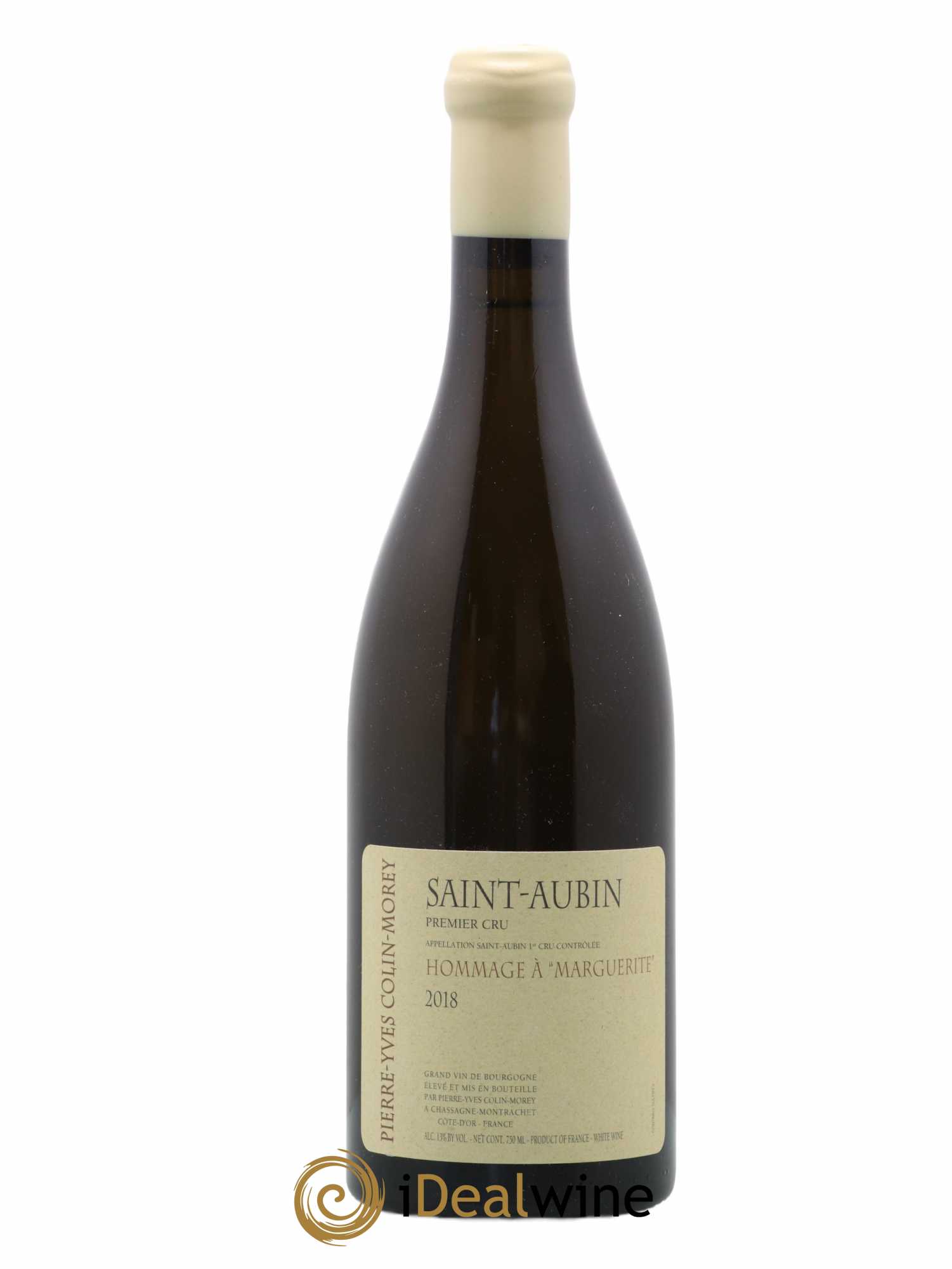 Saint-Aubin 1er Cru Hommage à Marguerite Pierre-Yves Colin Morey 2018 - Lot de 1 bouteille - 0