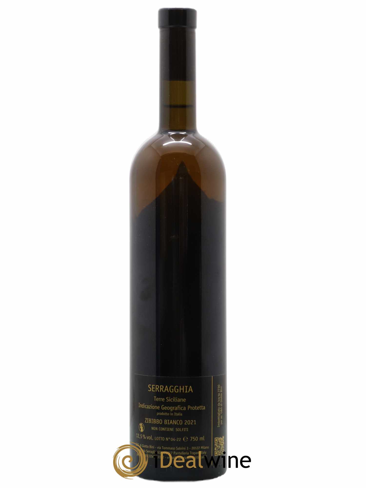 IGP Sicile Zibbibo Bianco Secco Azienda Agricola Serraghia 2021 - Posten von 1 Flasche - 1