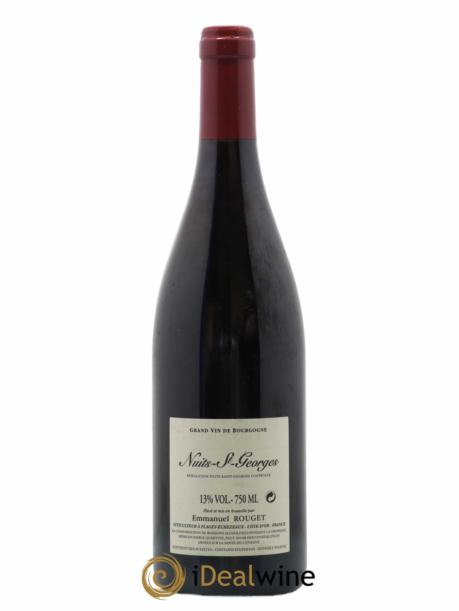 Nuits-Saint-Georges Emmanuel Rouget 2012 - Lot de 1 bouteille - 1