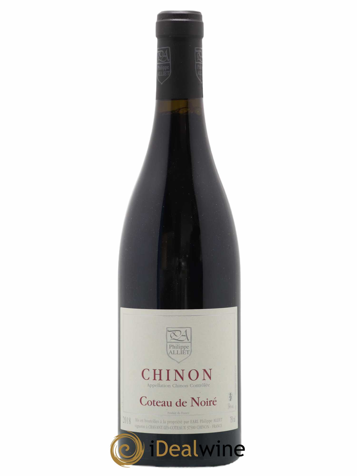 Chinon Coteau de Noiré Philippe Alliet 2018 - Lot de 1 bouteille - 0