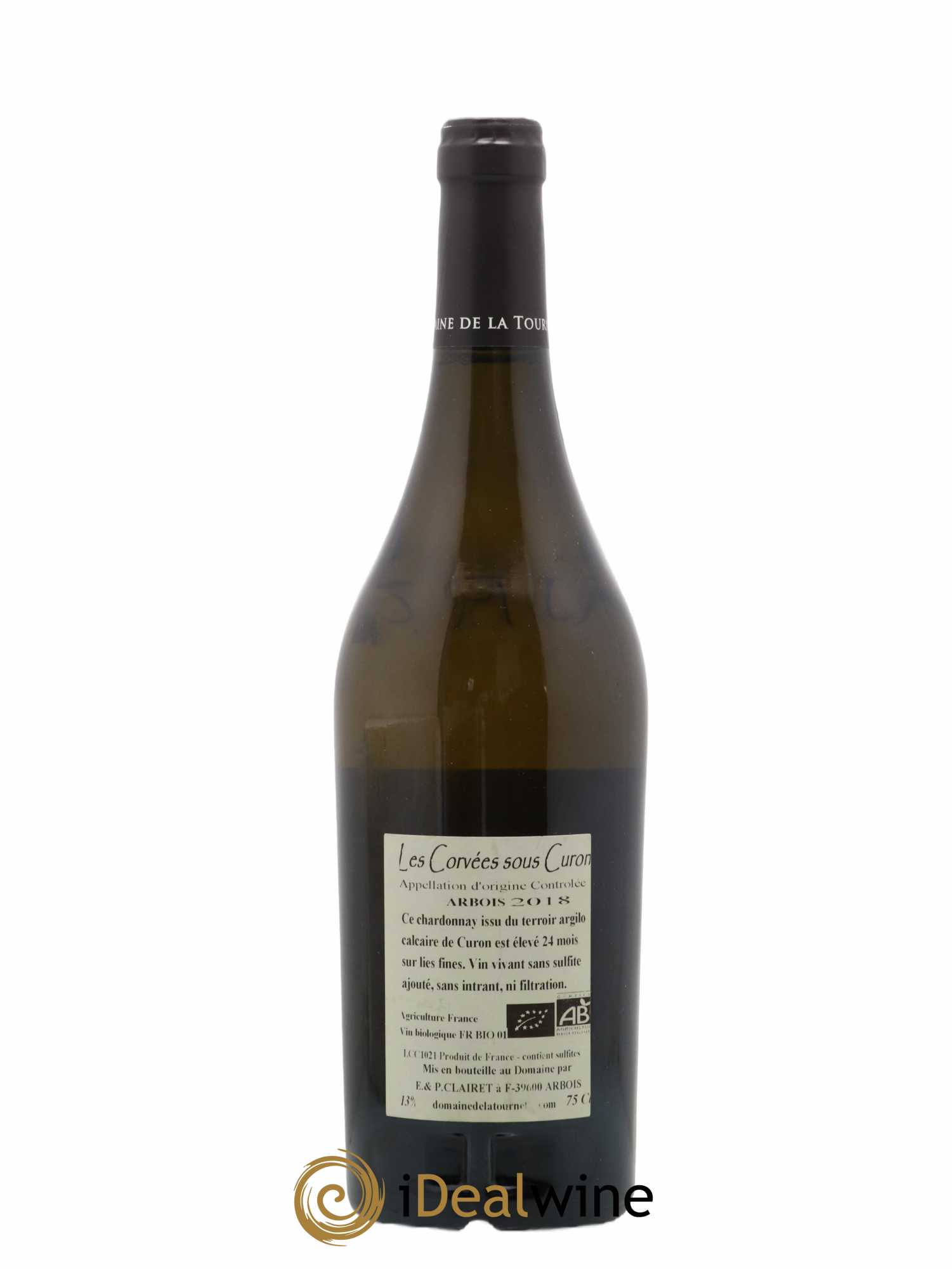 Arbois Les Corvées sous Curon Domaine de la Tournelle 2018 - Lot de 1 bouteille - 1