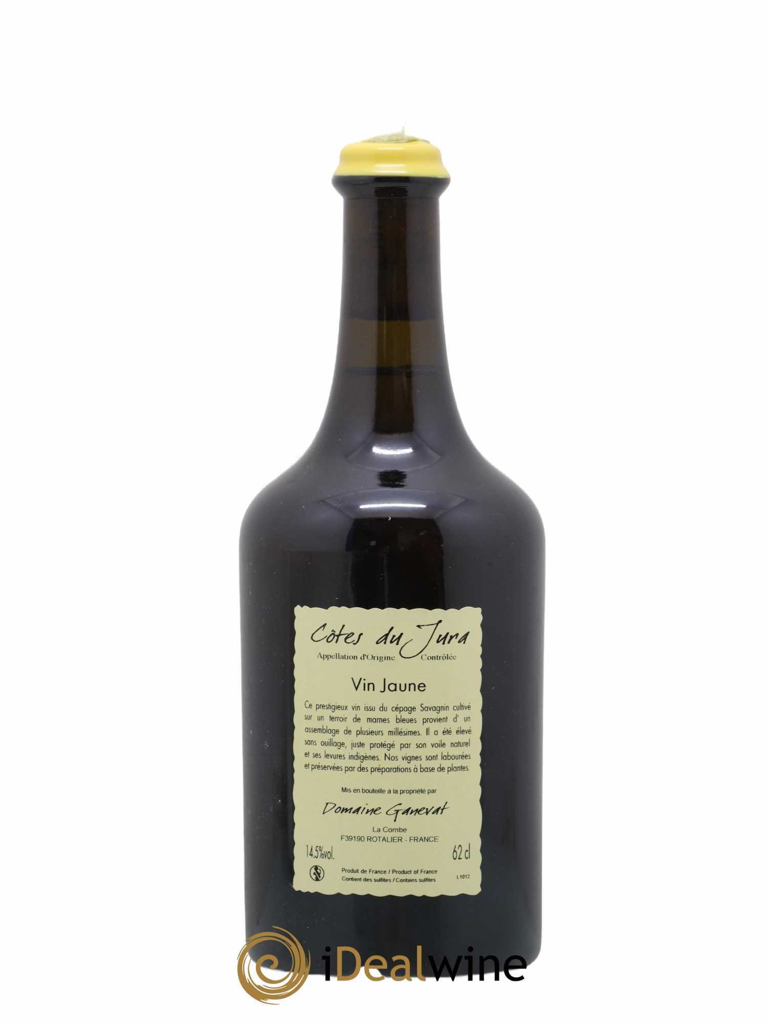 Côtes du Jura Vin Jaune Jean-François Ganevat (Domaine) (sans prix de réserve) - Lot de 1 bouteille - 1