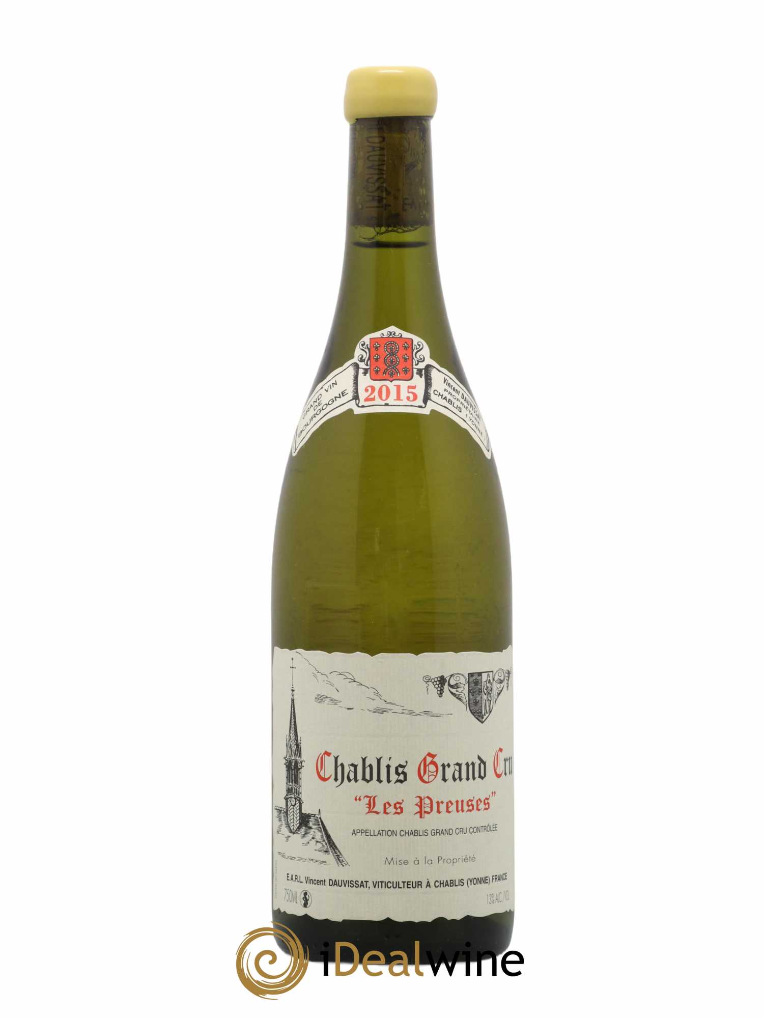 Chablis Grand Cru Les Preuses Vincent Dauvissat (Domaine) (sans prix de réserve) 2015 - Lot de 1 bouteille - 0