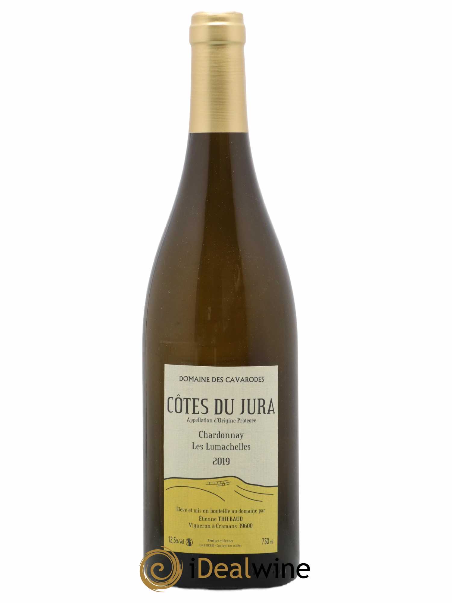 Côtes du Jura Chardonnay Les Lumachelles Cavarodes (Domaine des) - Etienne Thiébaud 2019 - Lot de 1 bouteille - 0