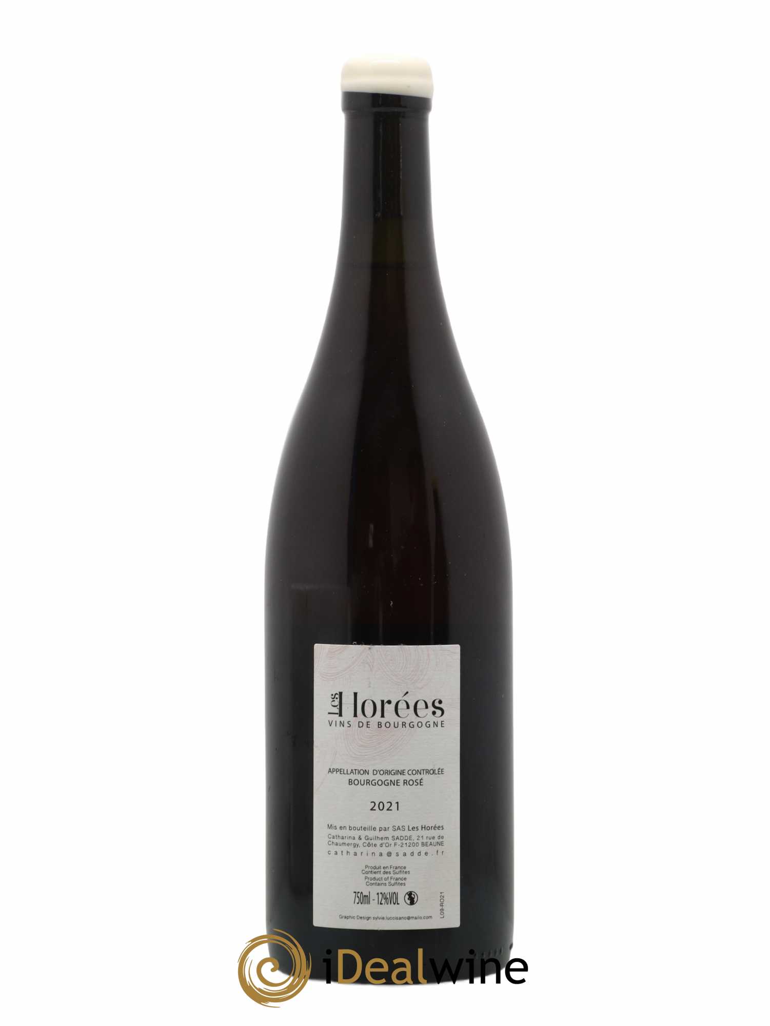 Bourgogne Rosé Bonheur Les Horées 2021 - Lot de 1 bouteille - 1