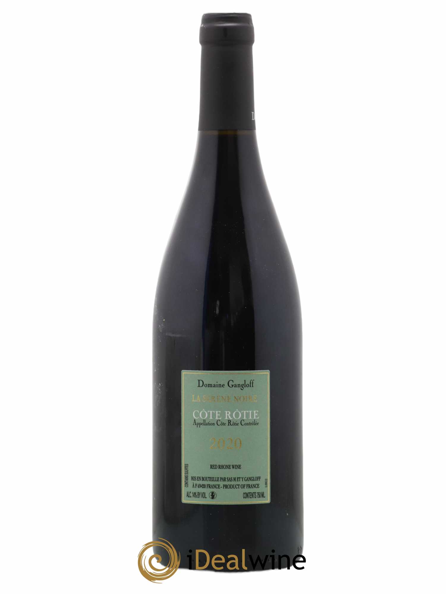 Côte-Rôtie La Sereine Noire Gangloff (Domaine)  (sans prix de réserve) 2020 - Lot de 1 bouteille - 1