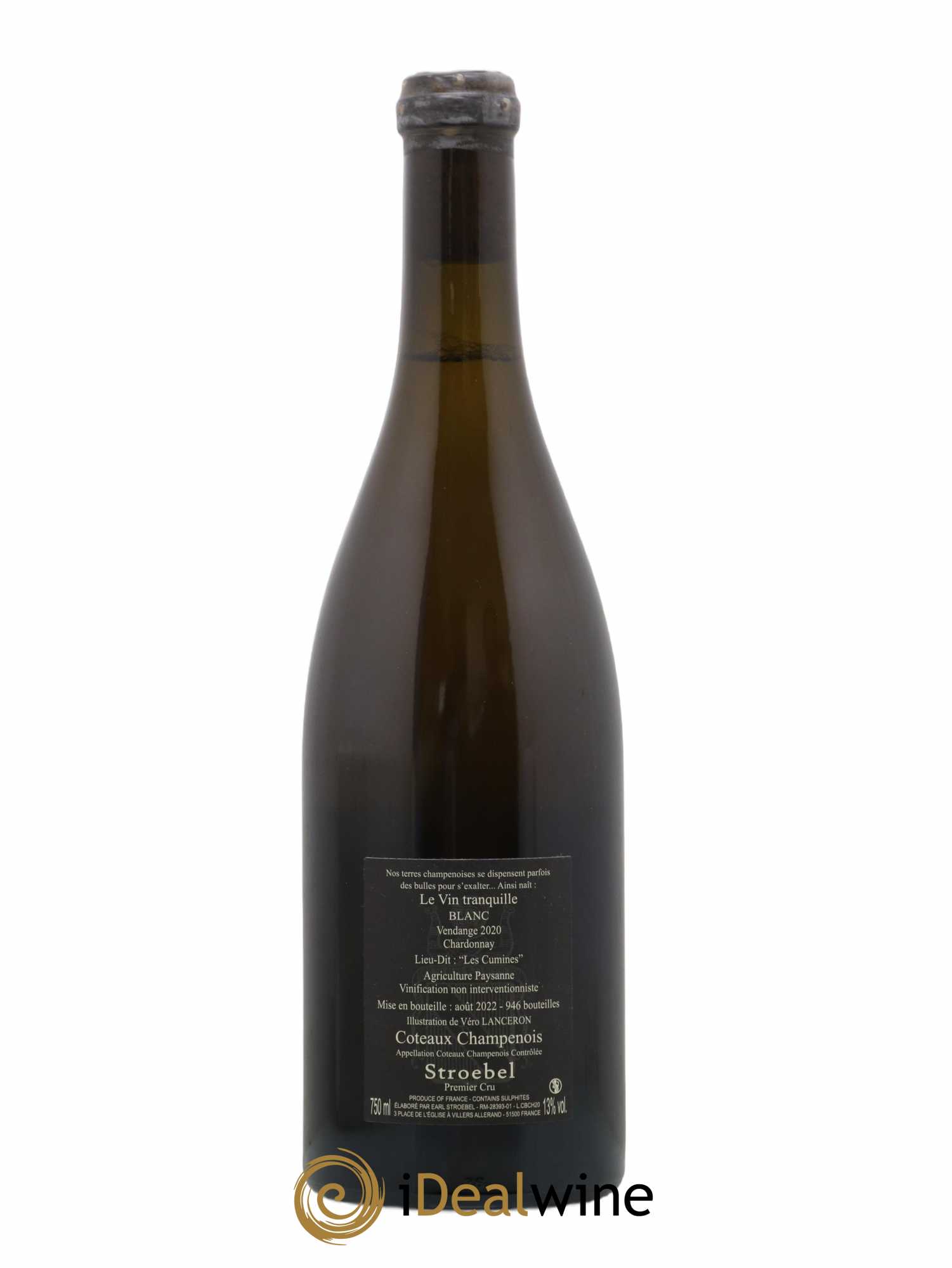 Coteaux Champenois  (senza prezzo di riserva) 2020 - Lotto di 1 bottiglia - 1