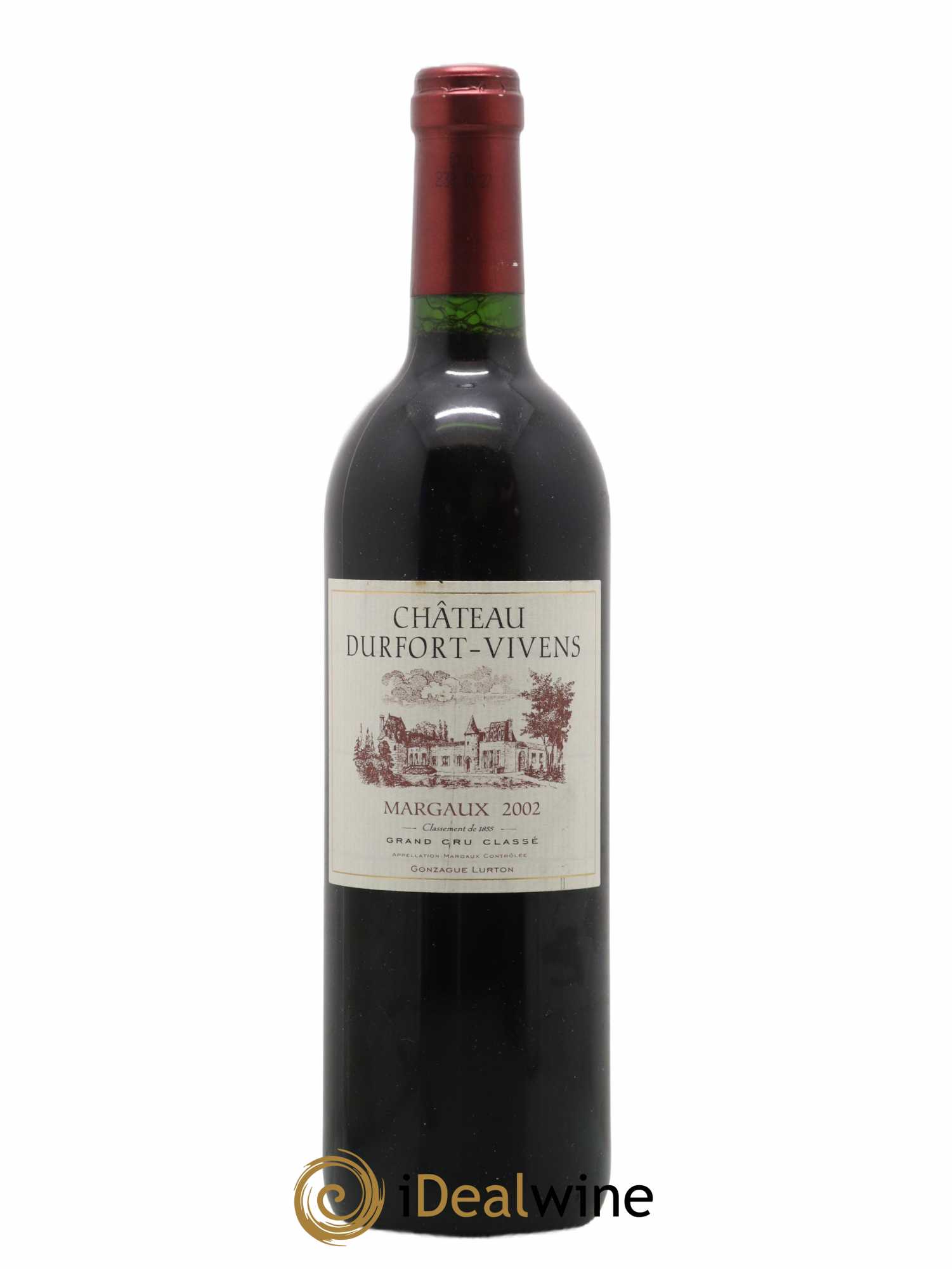 Château Durfort Vivens 2ème Grand Cru Classé (sans prix de réserve) 2002 - Lot de 1 bouteille - 0
