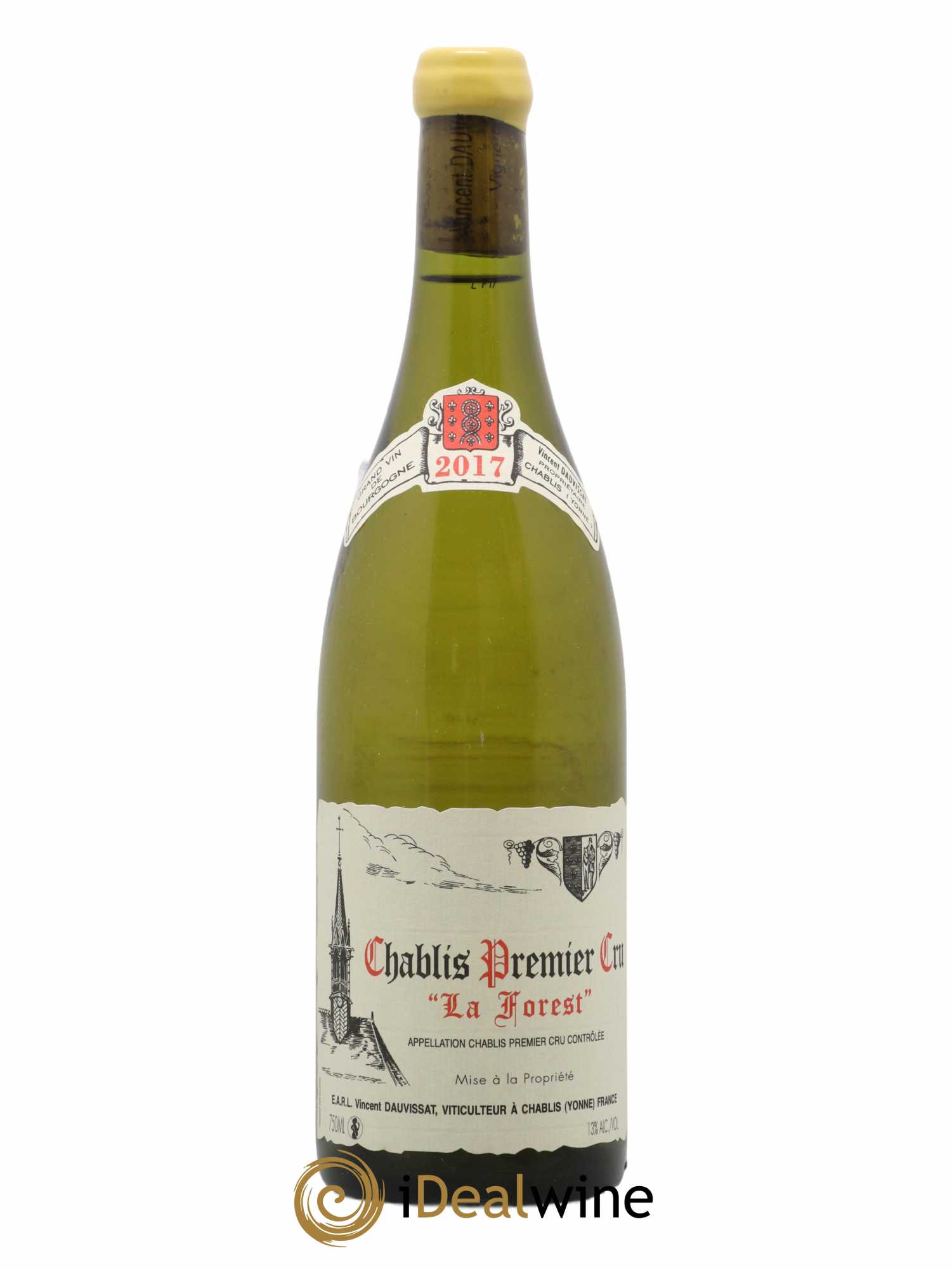 Chablis 1er Cru La Forest Vincent Dauvissat (Domaine) 2017 - Lot de 1 bouteille - 0