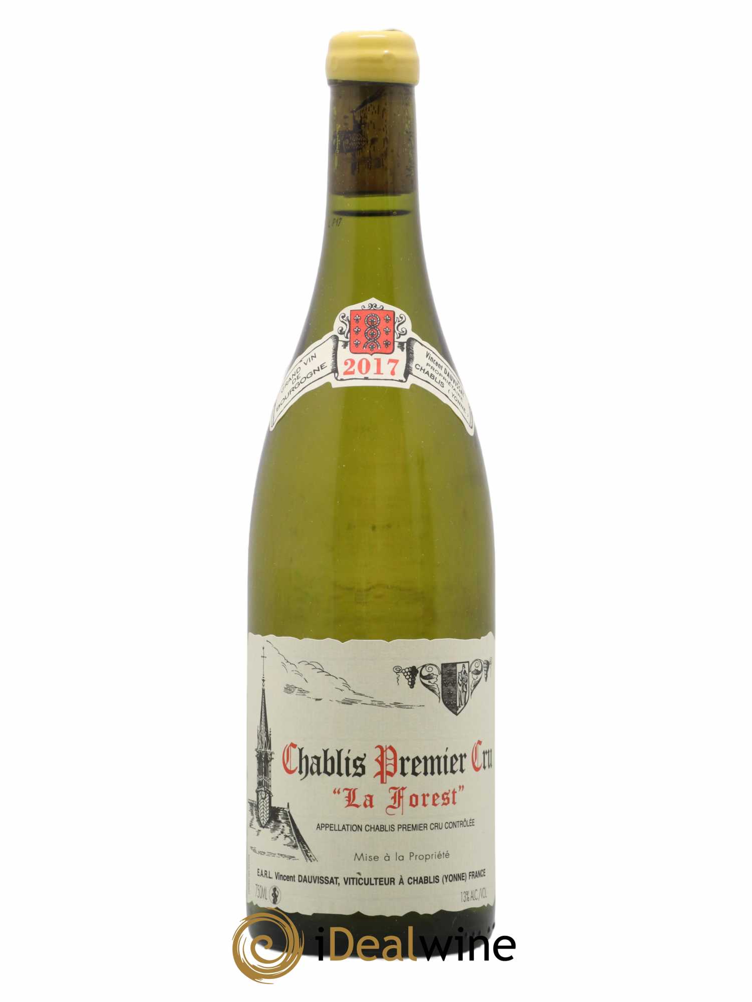 Chablis 1er Cru La Forest Vincent Dauvissat (Domaine) 2017 - Lot de 1 bouteille - 0