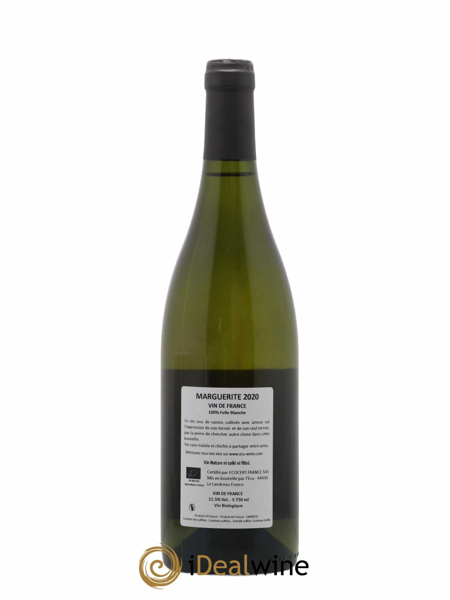 Vin de France Marguerite Domaine de L'Ecu 2020 - Lot of 1 bottle - 1