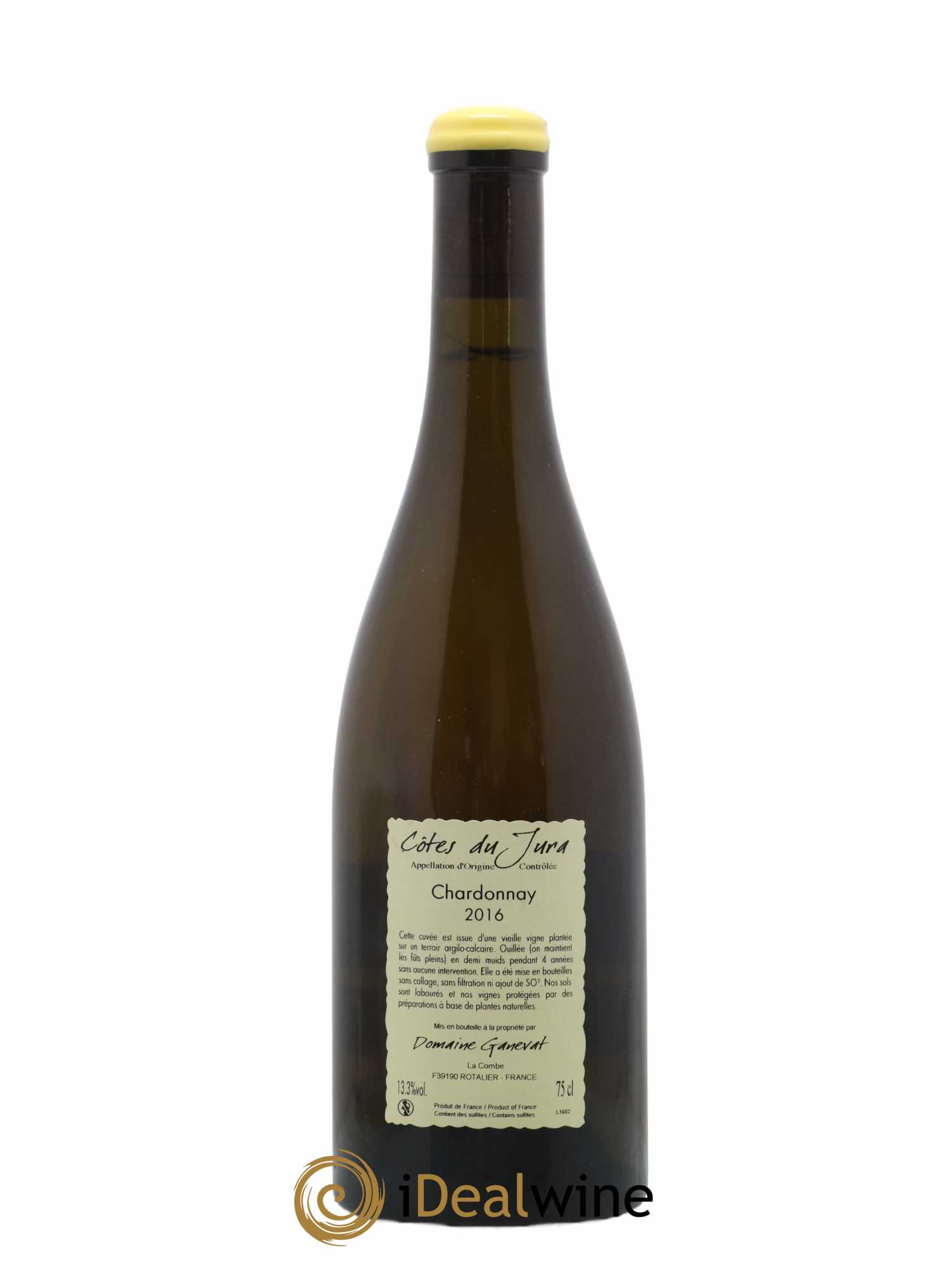 Côtes du Jura Les Chamois du Paradis Jean-François Ganevat (Domaine) 2016 - Lot de 1 bouteille - 1