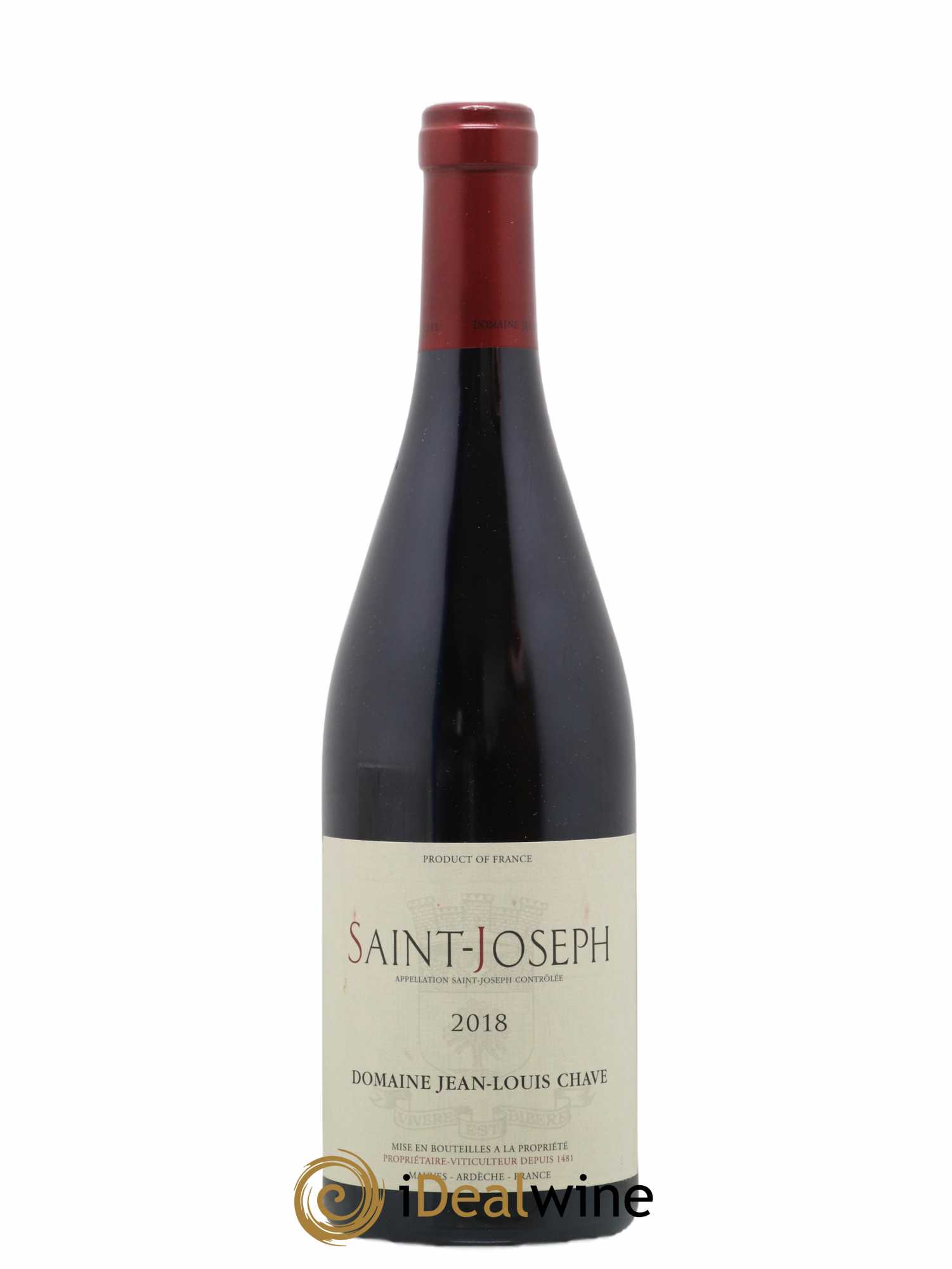 Saint-Joseph Jean-Louis Chave (sans prix de réserve) 2018 - Lot de 1 bouteille - 0