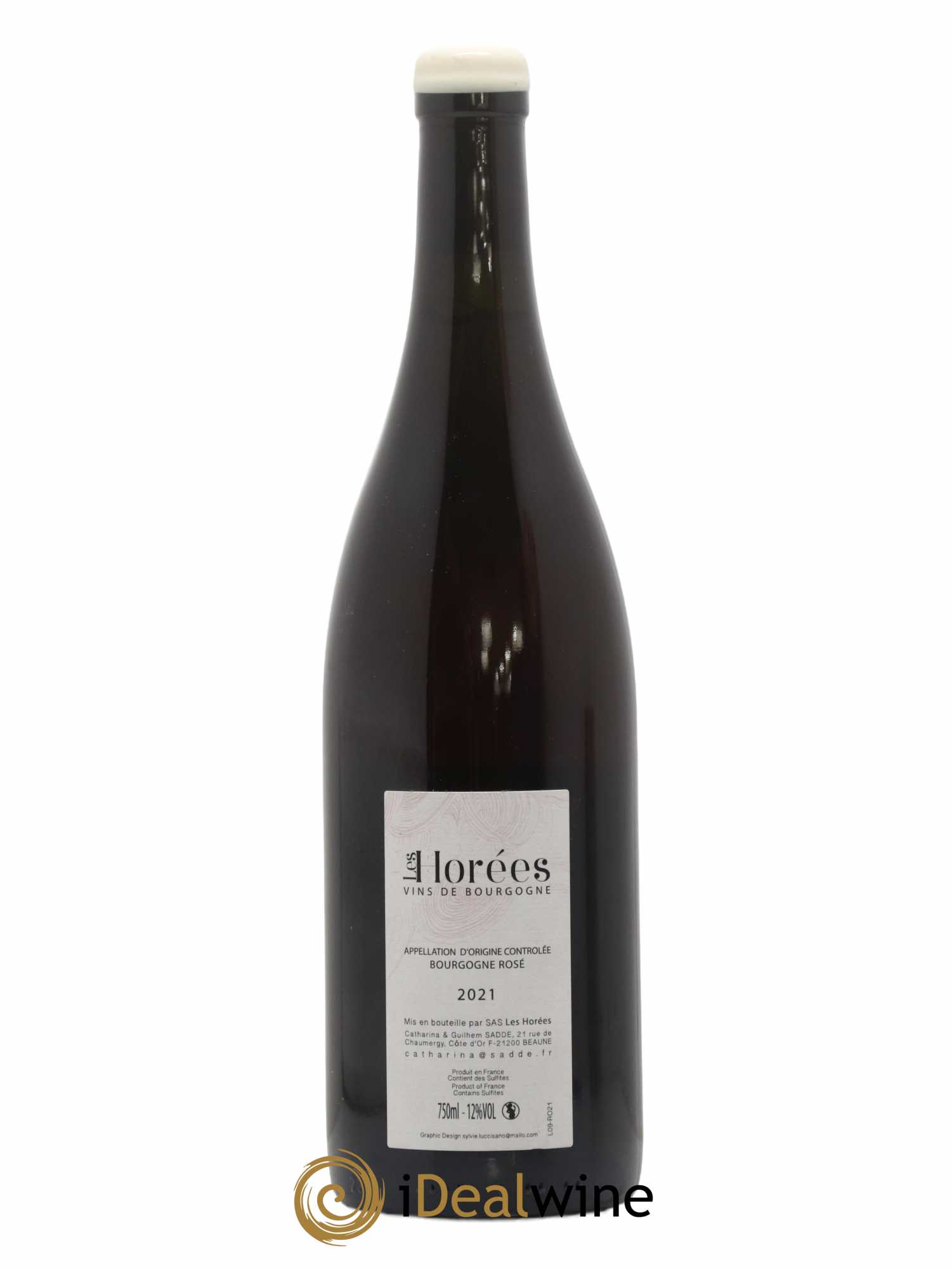 Bourgogne Rosé Bonheur Les Horées (no reserve) 2021 - Lot of 1 bottle - 1