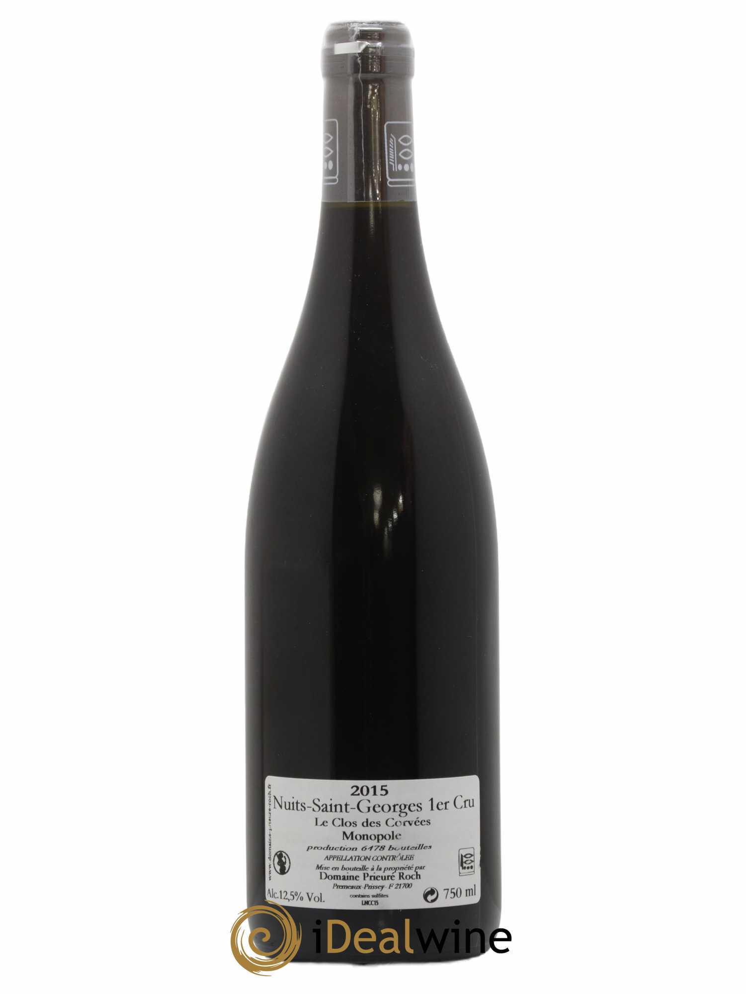 Nuits-Saint-Georges 1er Cru Le Clos des Corvées Prieuré Roch 2015 - Lot de 1 bouteille - 1