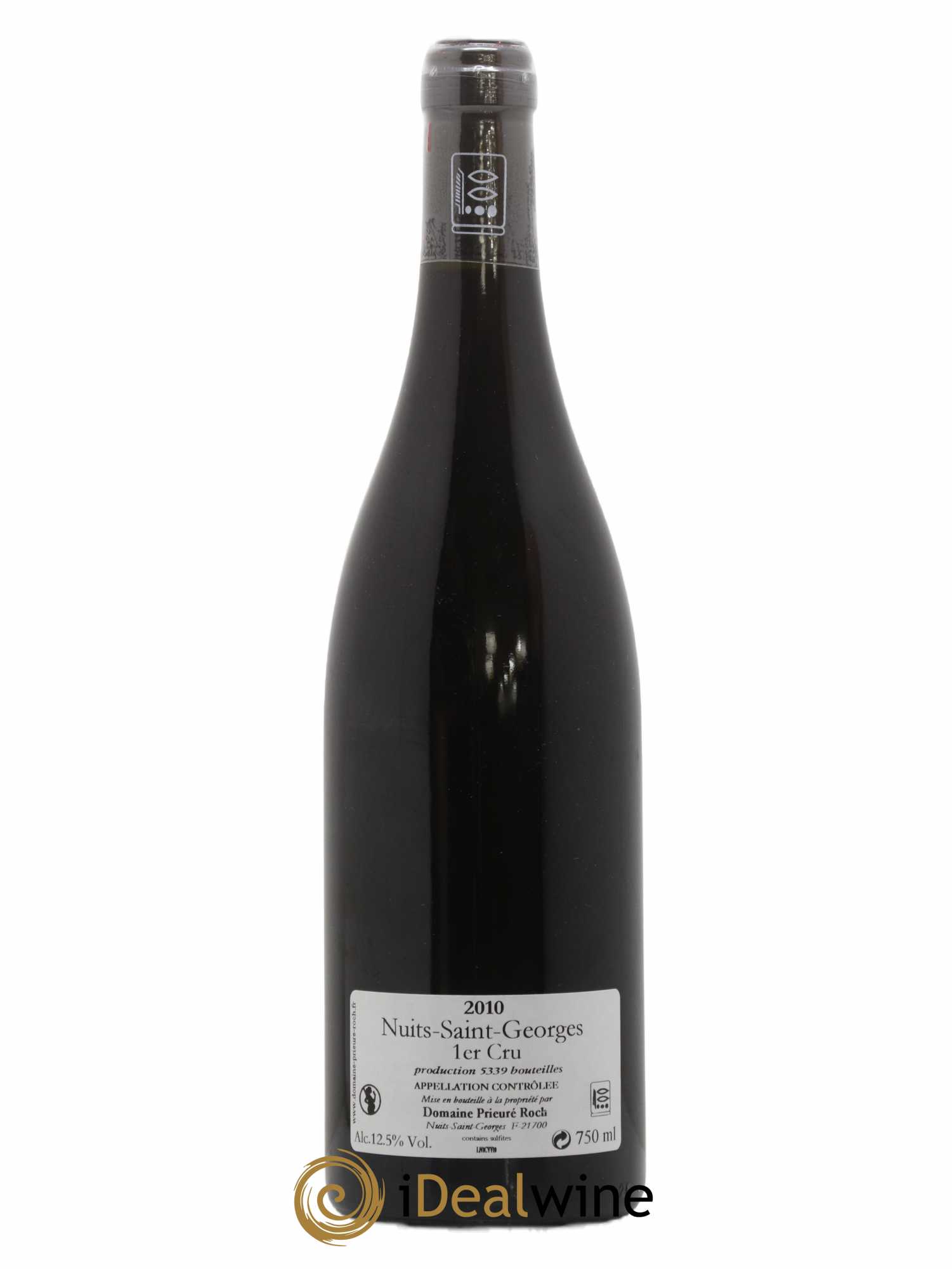 Nuits-Saint-Georges 1er Cru Vieilles Vignes Prieuré Roch (sans prix de réserve) 2010 - Lot de 1 bouteille - 1
