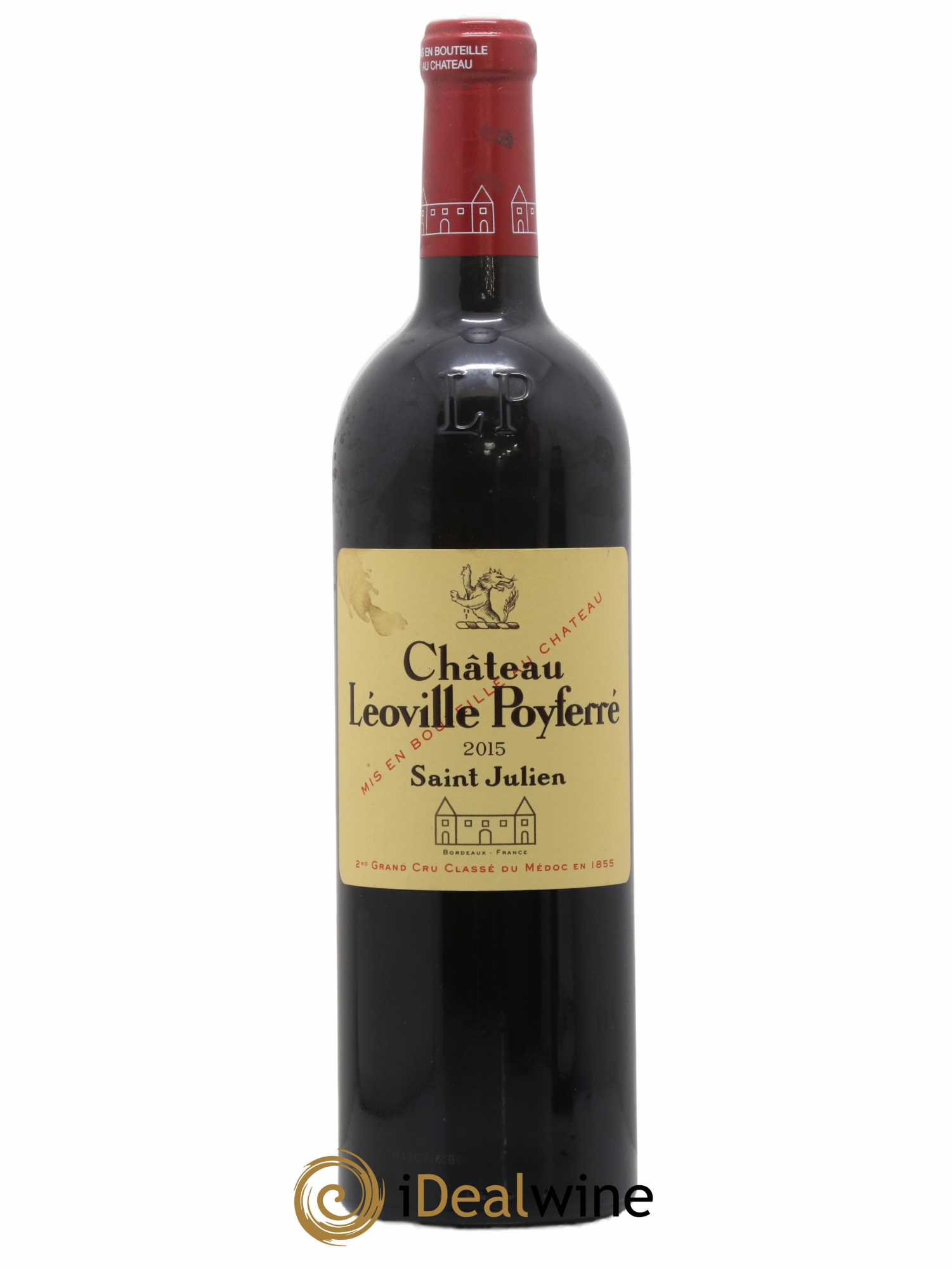 Château Léoville Poyferré 2ème Grand Cru Classé 2015 - Lot de 1 bouteille - 0