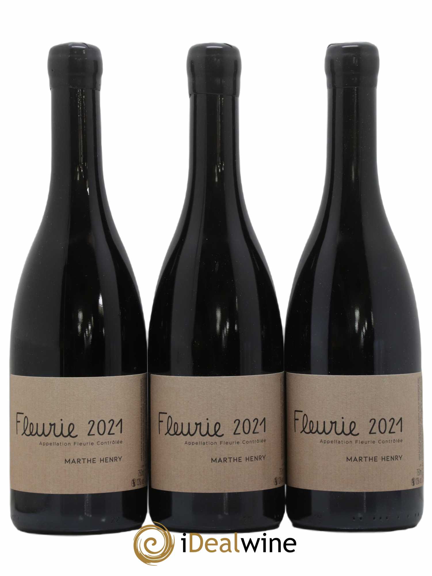 Fleurie (senza prezzo di riserva) 2021 - Lotto di 3 bottiglie - 0