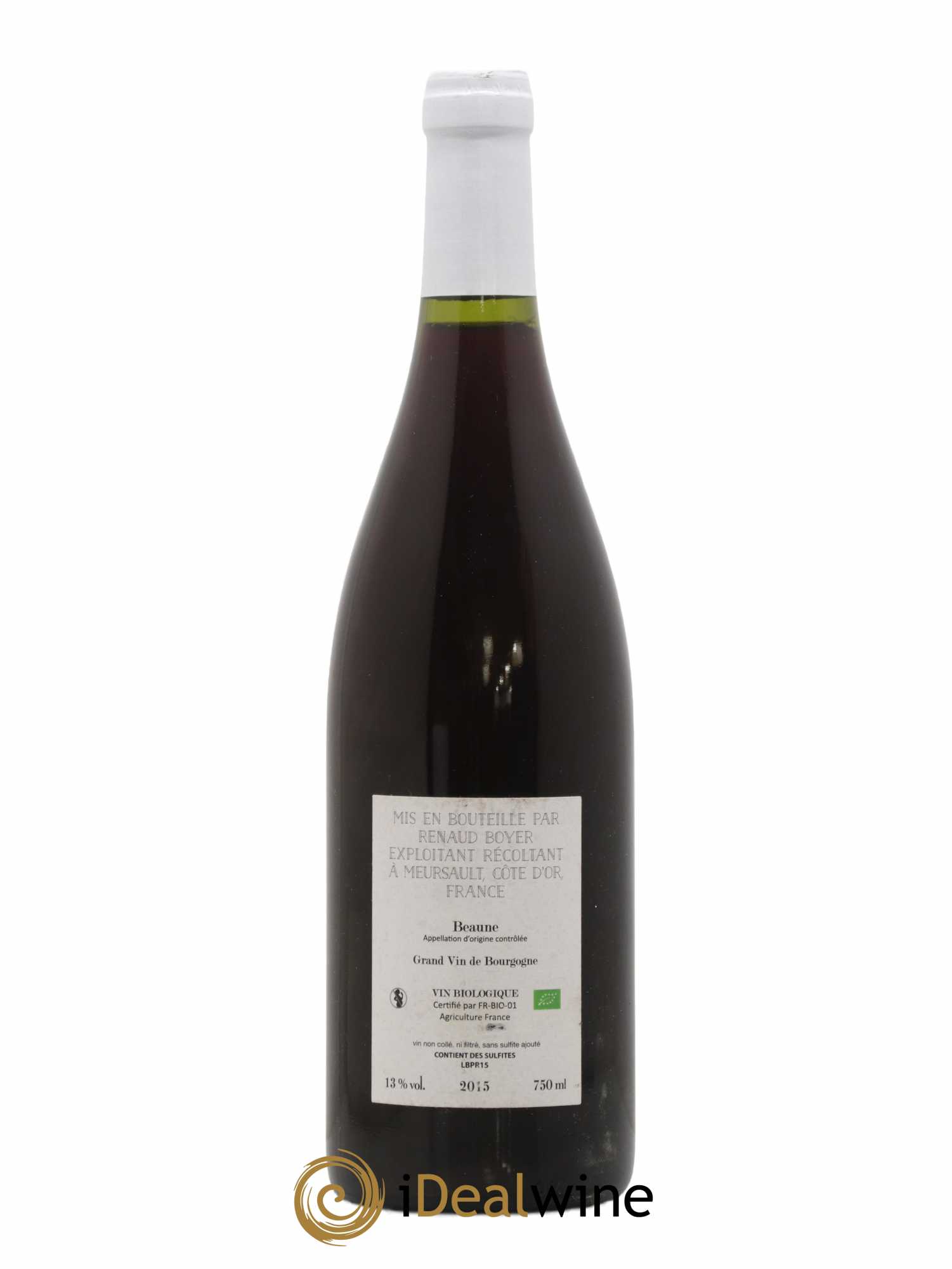 Beaune Les Prévolles Renaud Boyer 2015 - Lot de 1 bouteille - 1