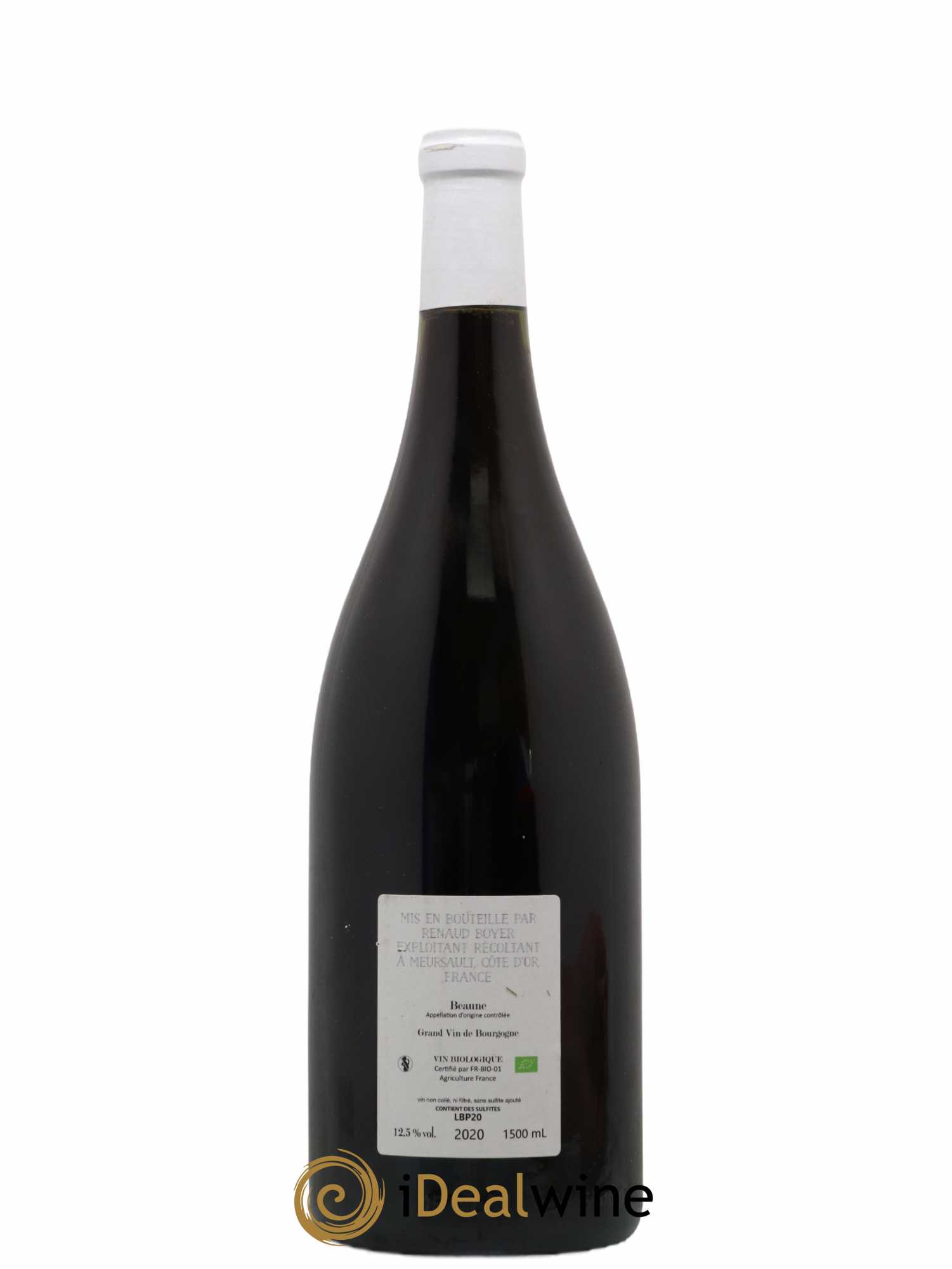 Beaune Les Prévolles Renaud Boyer 2020 - Lot de 1 magnum - 1
