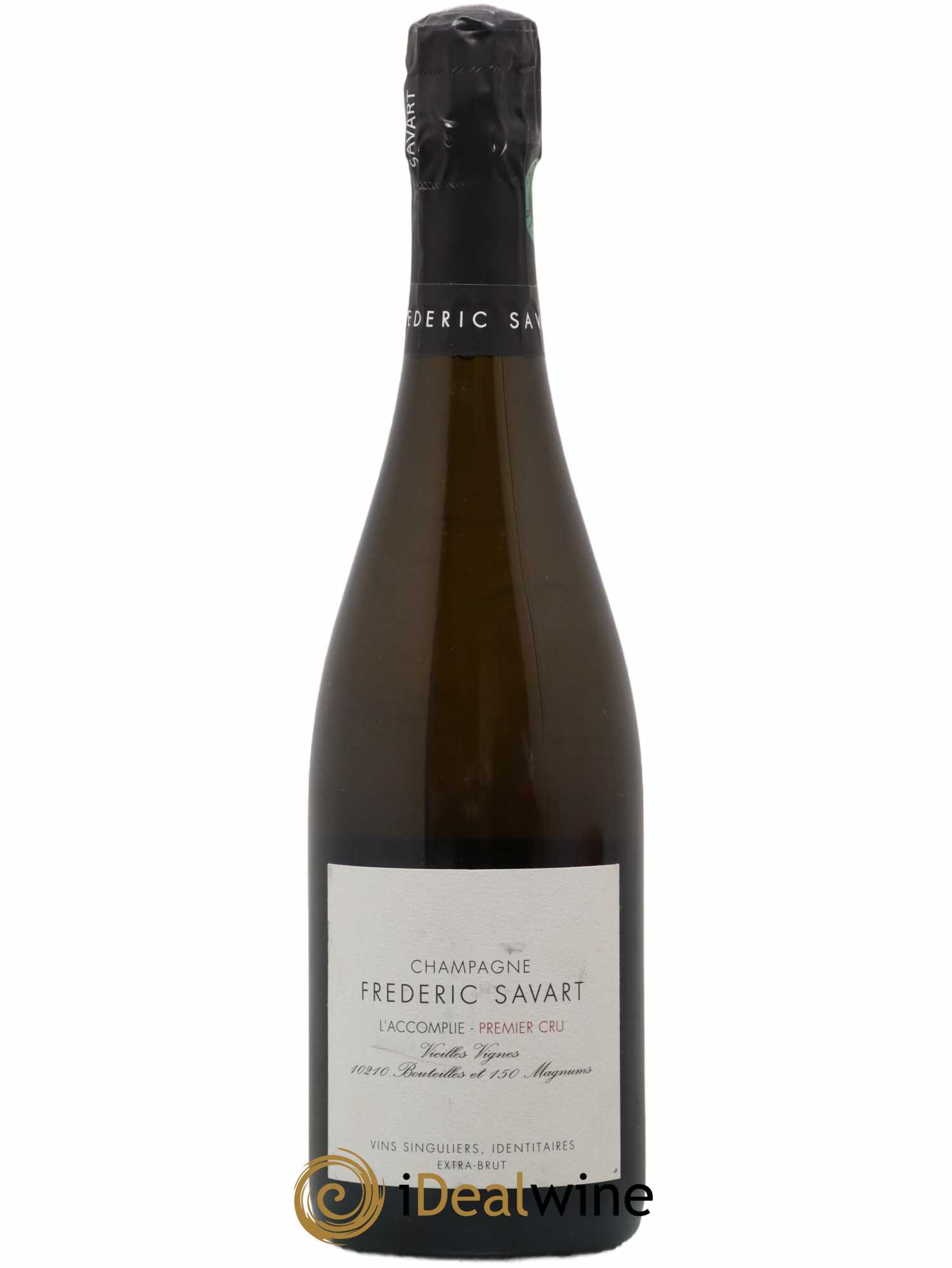 L'Accomplie 1er Cru Extra-Brut Vieilles Vignes Frédéric Savart - Lot de 1 bouteille - 0