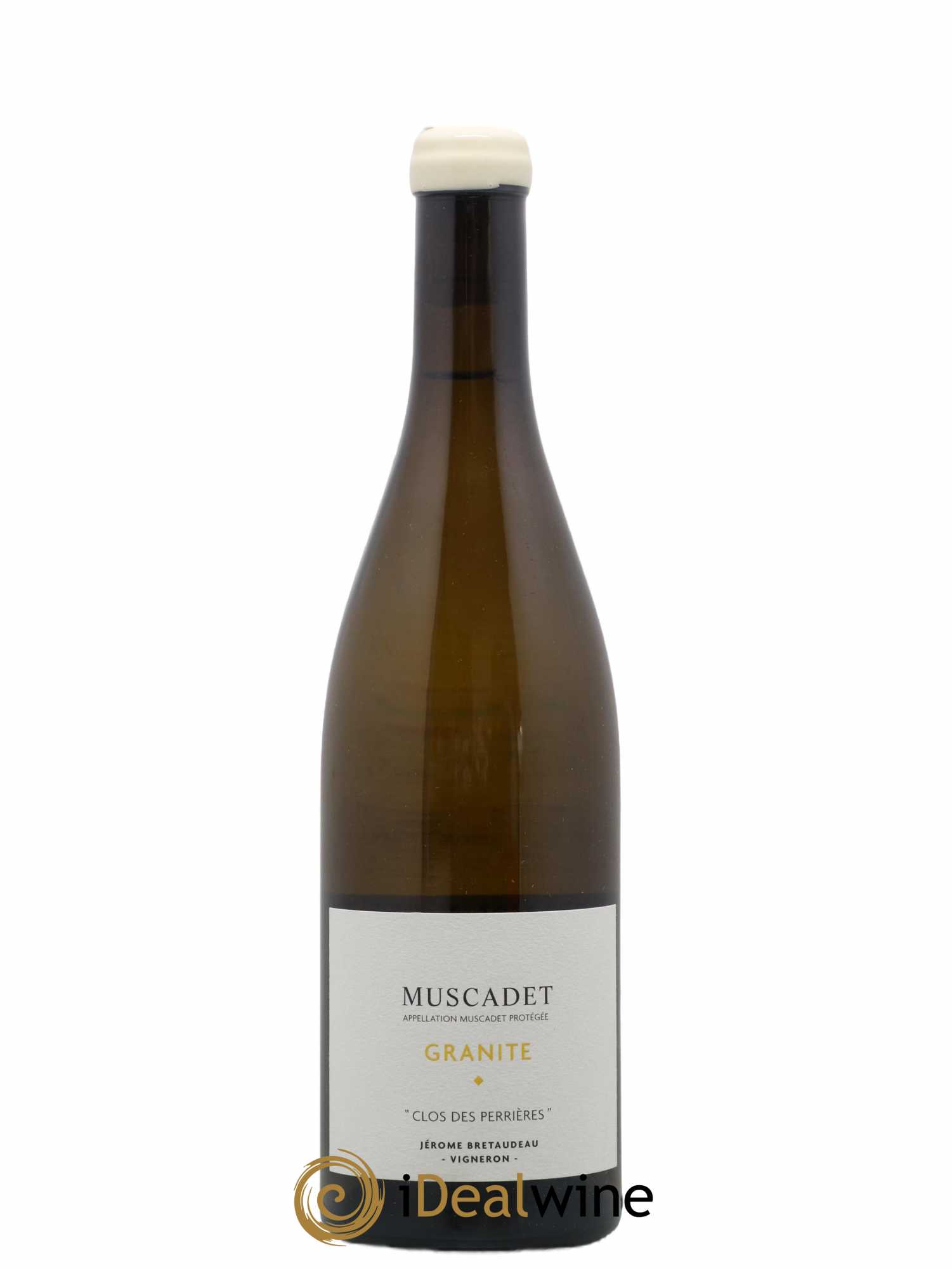 Muscadet-Sèvre-et-Maine Granite Clos des Perrières Jérôme Bretaudeau - Domaine de Bellevue 2020 - Lot de 1 bouteille - 0