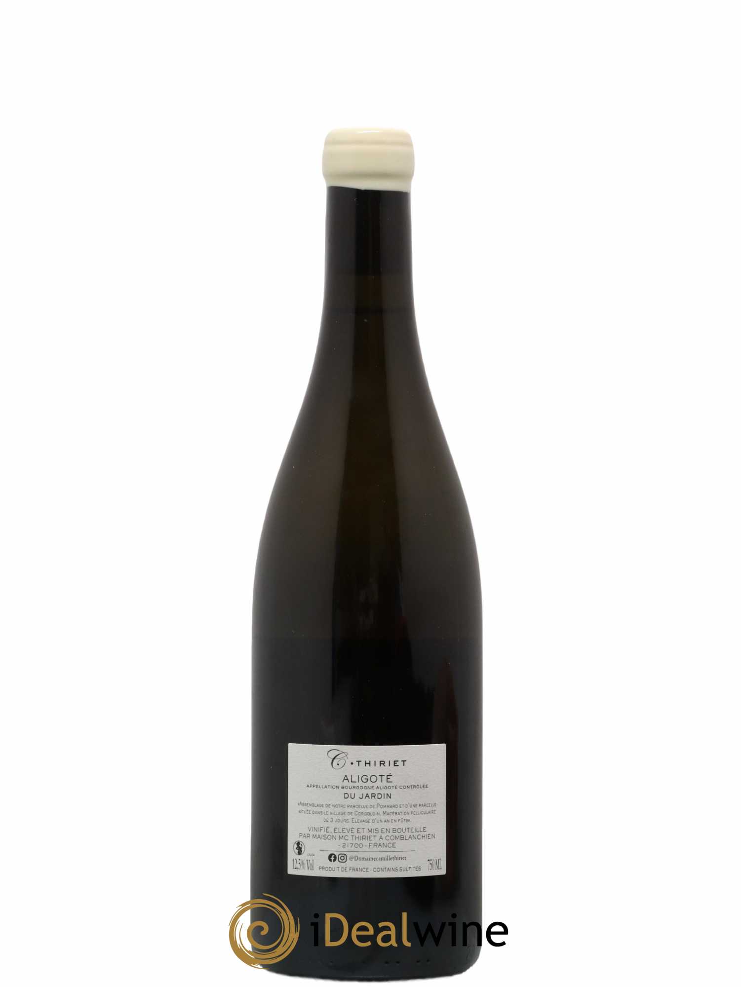 Bourgogne Aligote du Jardin Domaine Thiriet 2021 - Lot de 1 bouteille - 1