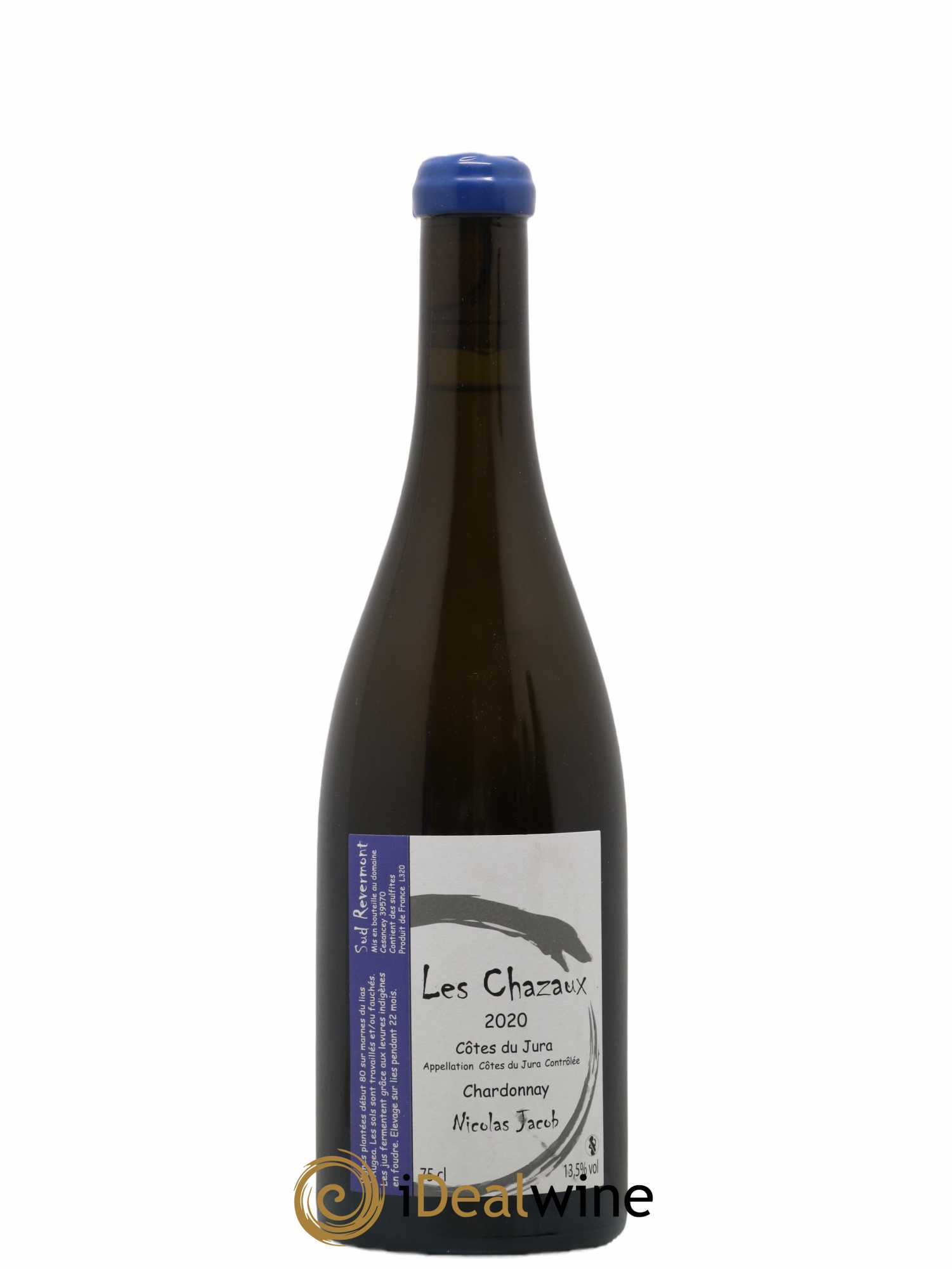 Côtes du Jura Chardonnay Les Chazaux Nicolas Jacob 2020 - Lot de 1 bouteille - 0