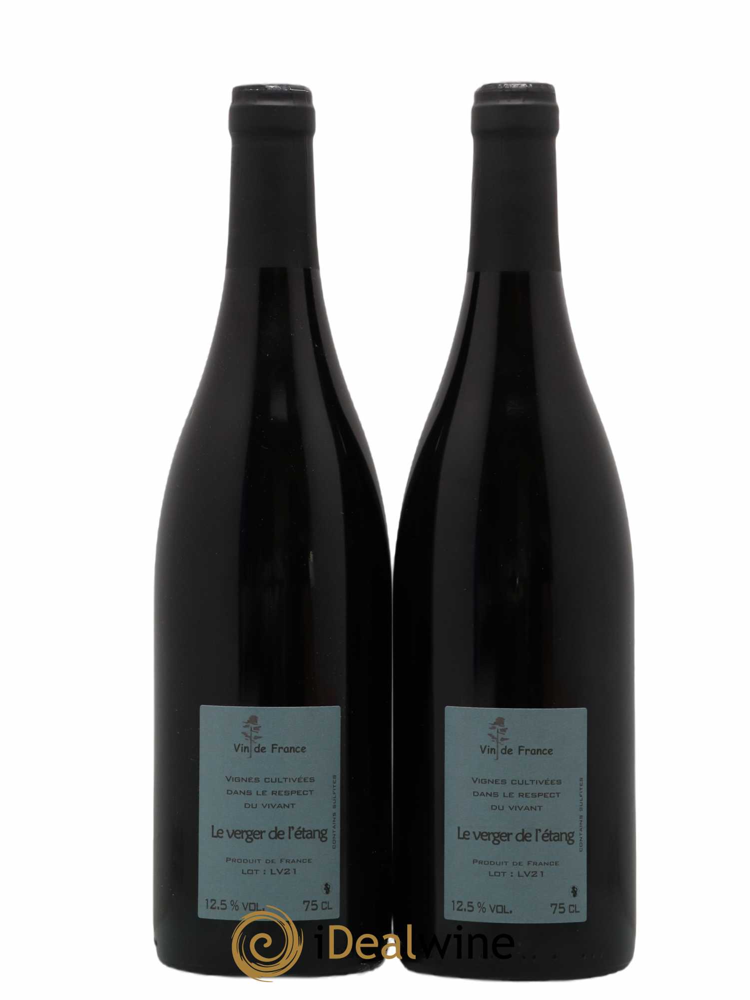 Vin de France Les vergers de l'Etang Benoit Courault 2021 - Lot de 2 bouteilles - 1