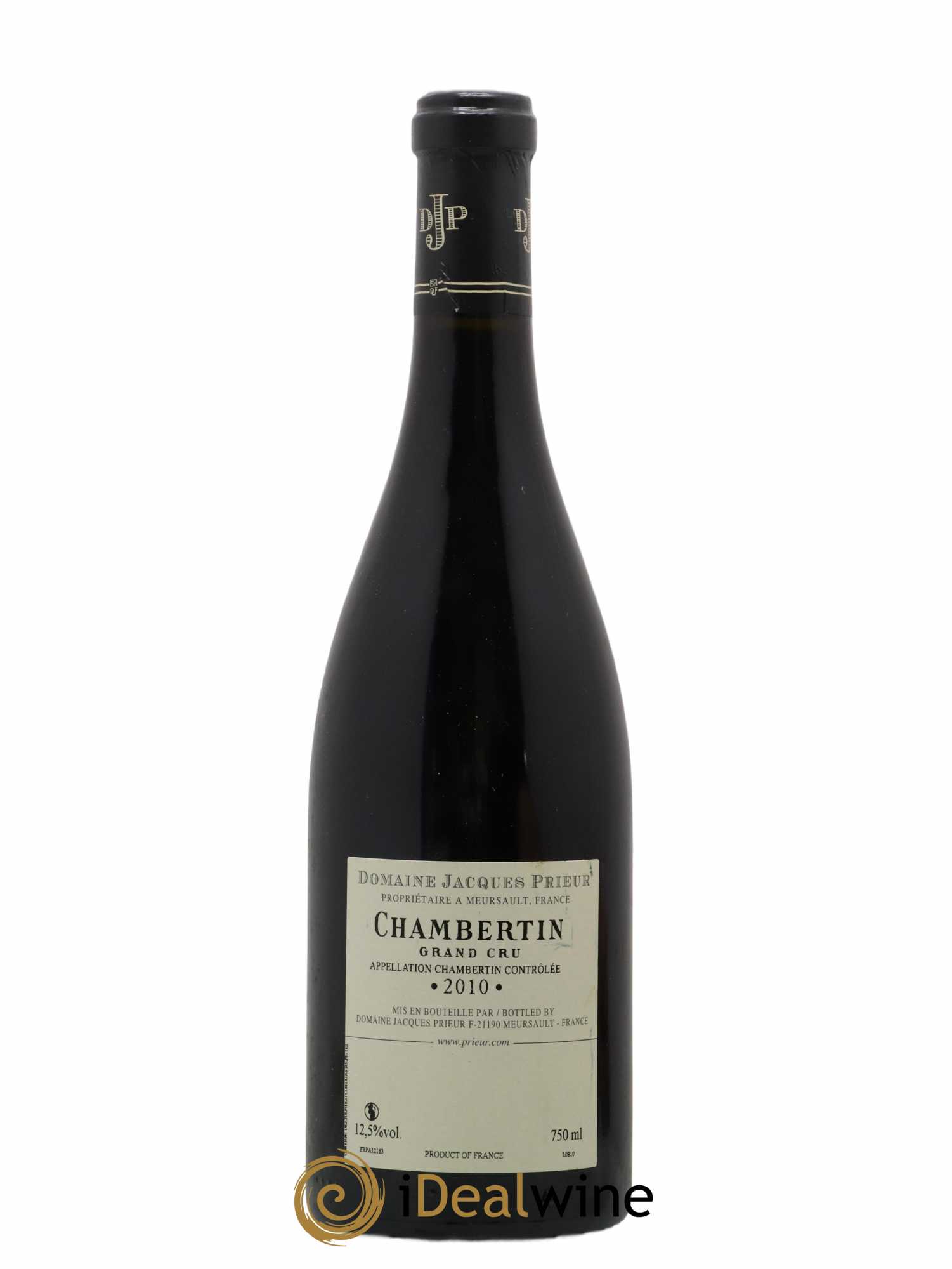 Chambertin Grand Cru Jacques Prieur (Domaine) 2010 - Lot de 1 bouteille - 1