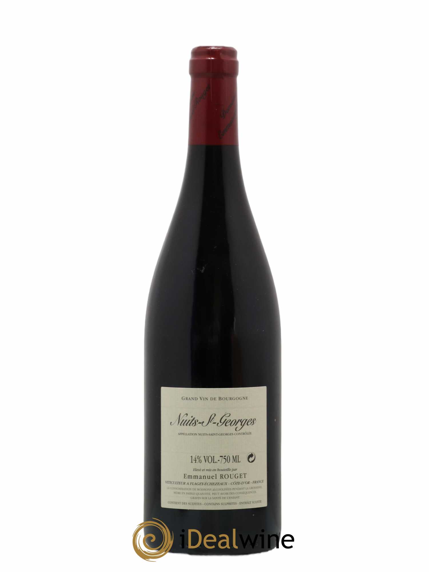 Nuits-Saint-Georges Emmanuel Rouget 2018 - Lot de 1 bouteille - 1