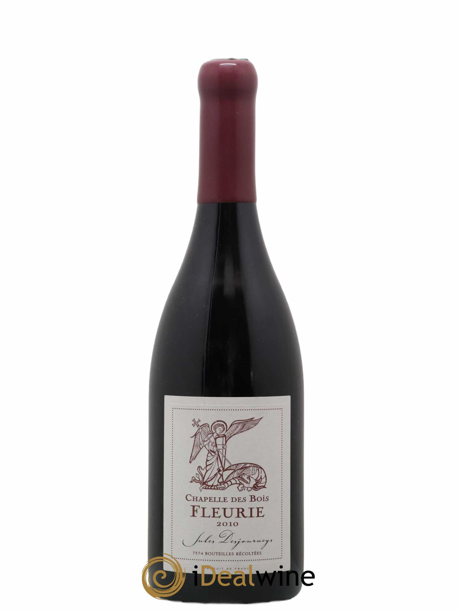 Fleurie Chapelle des Bois Jules Desjourneys 2010 - Lot de 1 bouteille - 0
