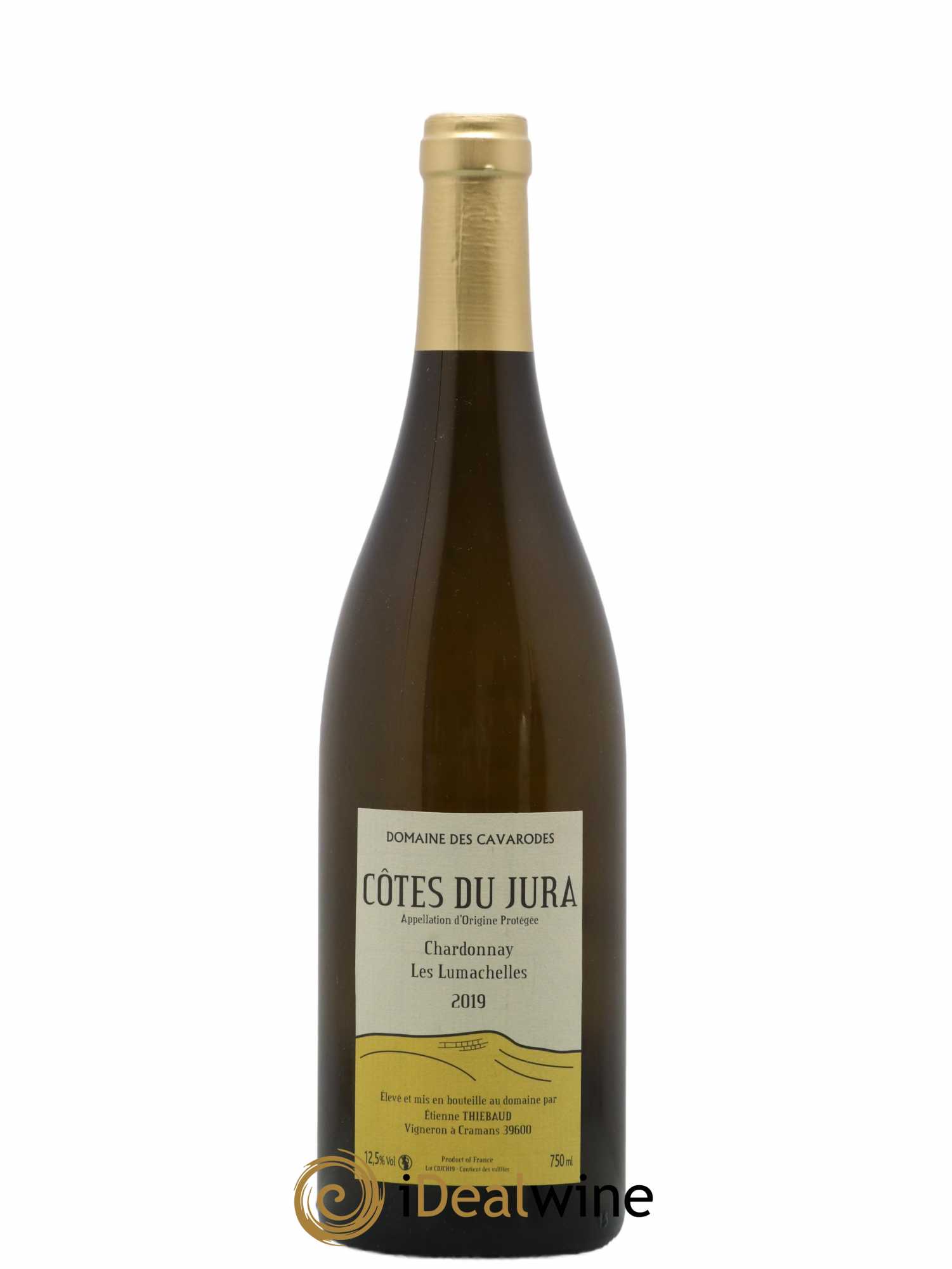 Côtes du Jura Chardonnay Les Lumachelles Cavarodes (Domaine des) - Etienne Thiébaud 2019 - Lot de 1 bouteille - 0
