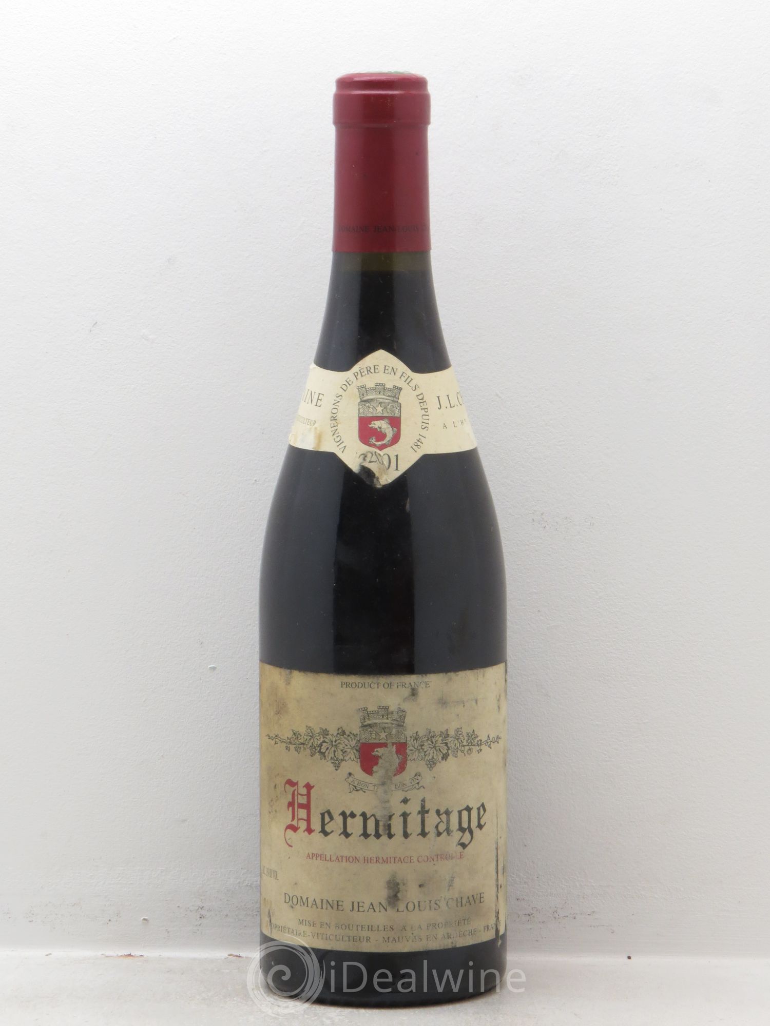 Hermitage Jean-Louis Chave 2001 - Lot de 1 bouteille - 0