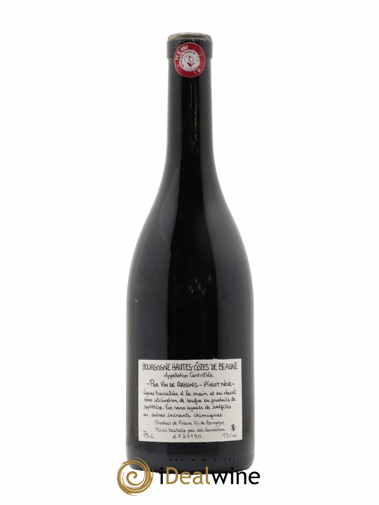 Hautes-Côtes de Beaune Nature Dandelion (Domaine) 2020 - Lot of 1 bottle - 1