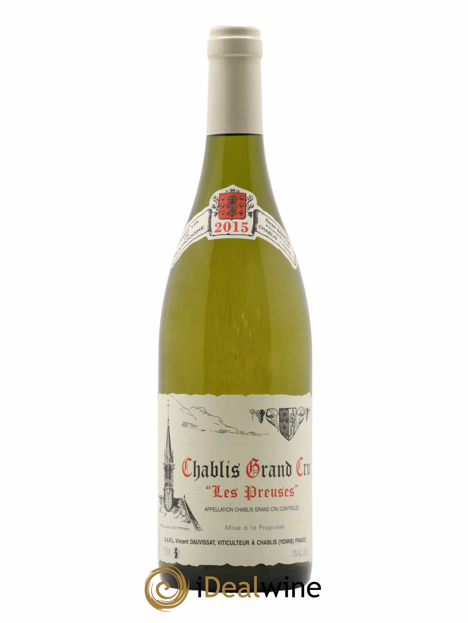 Chablis Grand Cru Les Preuses Vincent Dauvissat (Domaine) 2015 - Lot de 1 bouteille - 0