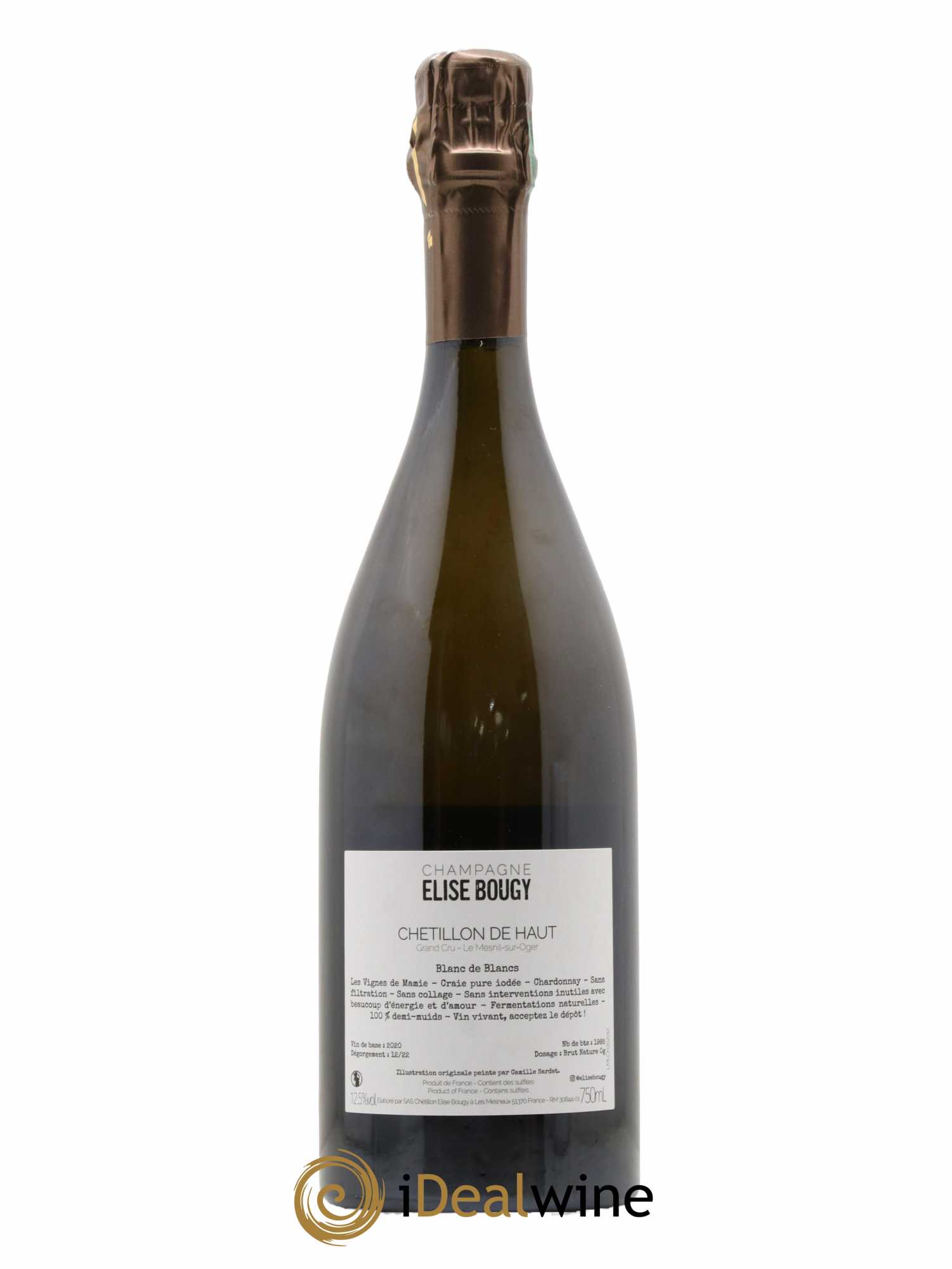 Chétillon de Haut Le Mesnil sur Oger Elise Bougy - Lot de 1 bouteille - 1