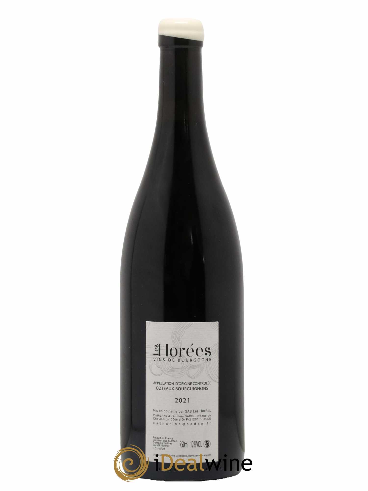 Coteaux Bourguignons Mon Poulain Les Horées 2021 - Lot de 1 bouteille - 1