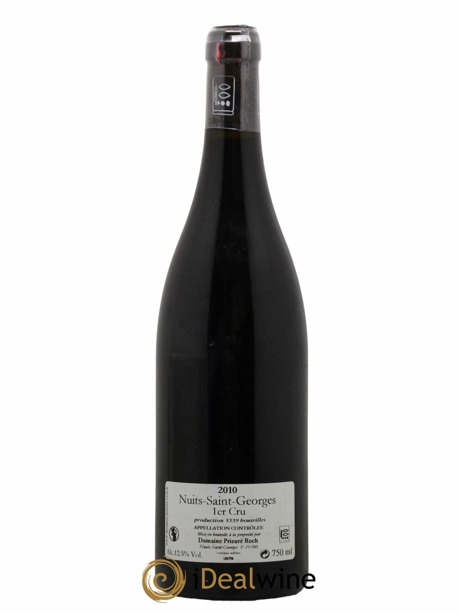 Nuits-Saint-Georges 1er Cru Vieilles Vignes Prieuré Roch 2010 - Lot de 1 bouteille - 1