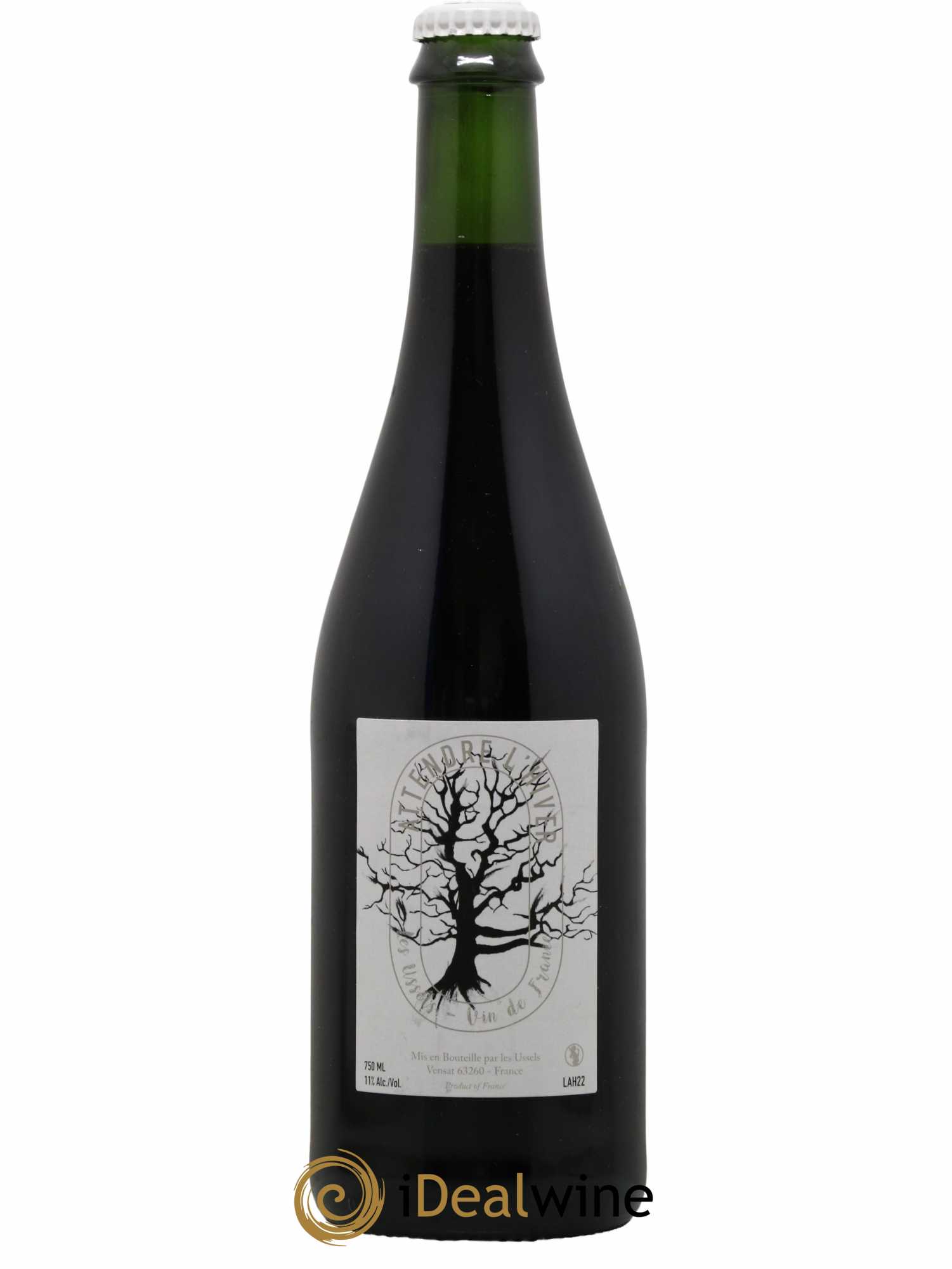 Vin de France Attendre l'Hiver Les Ussels 2022 - Lot de 1 bouteille - 0