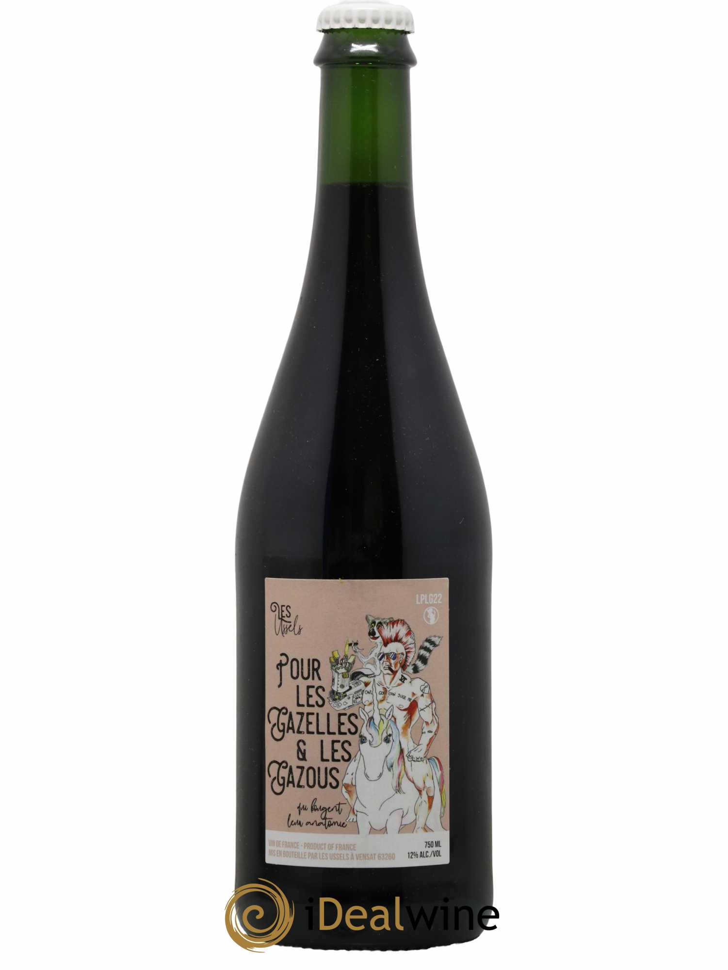 Vin de France Pour les Gazelles et les Gazous Les Ussels 2022 - Lot de 1 bouteille - 0