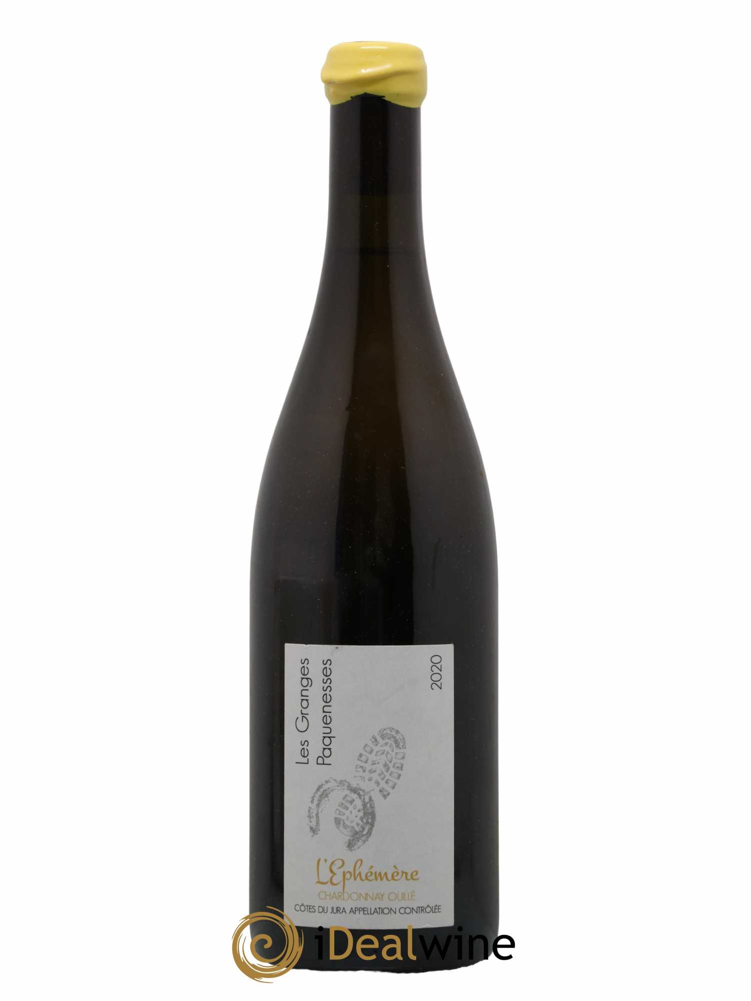 Côtes du Jura Chardonnay L'Ephémère Les Granges Paquenesses 2020 - Lot de 1 bouteille - 0