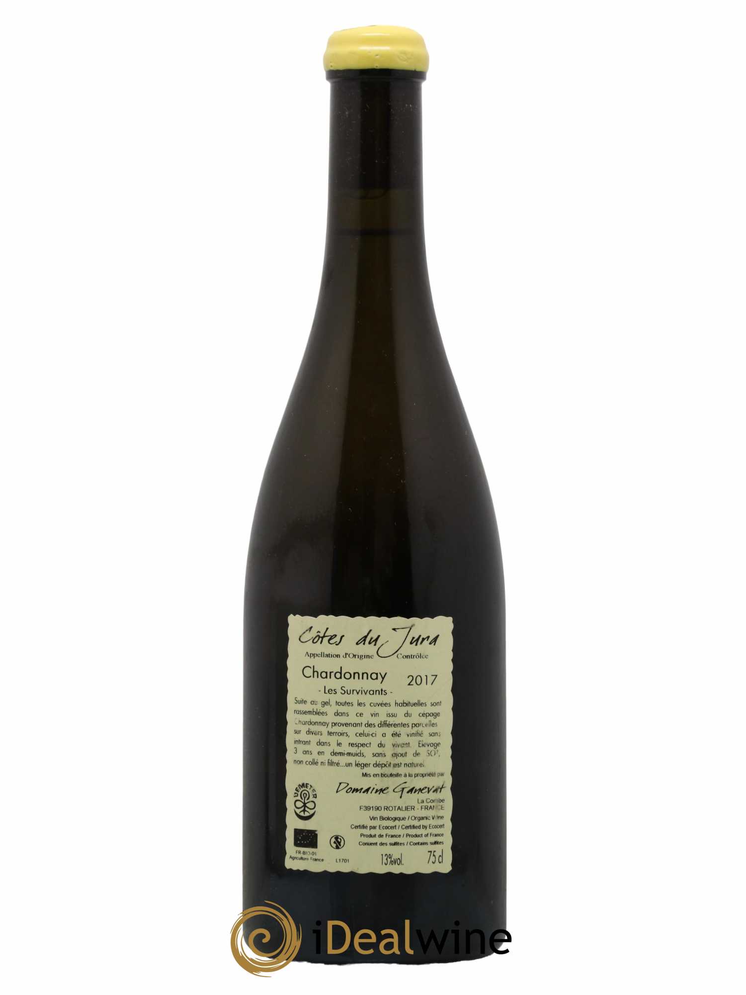 Côtes du Jura Les Survivants Jean-François Ganevat (Domaine) 2017 - Lot de 1 bouteille - 1