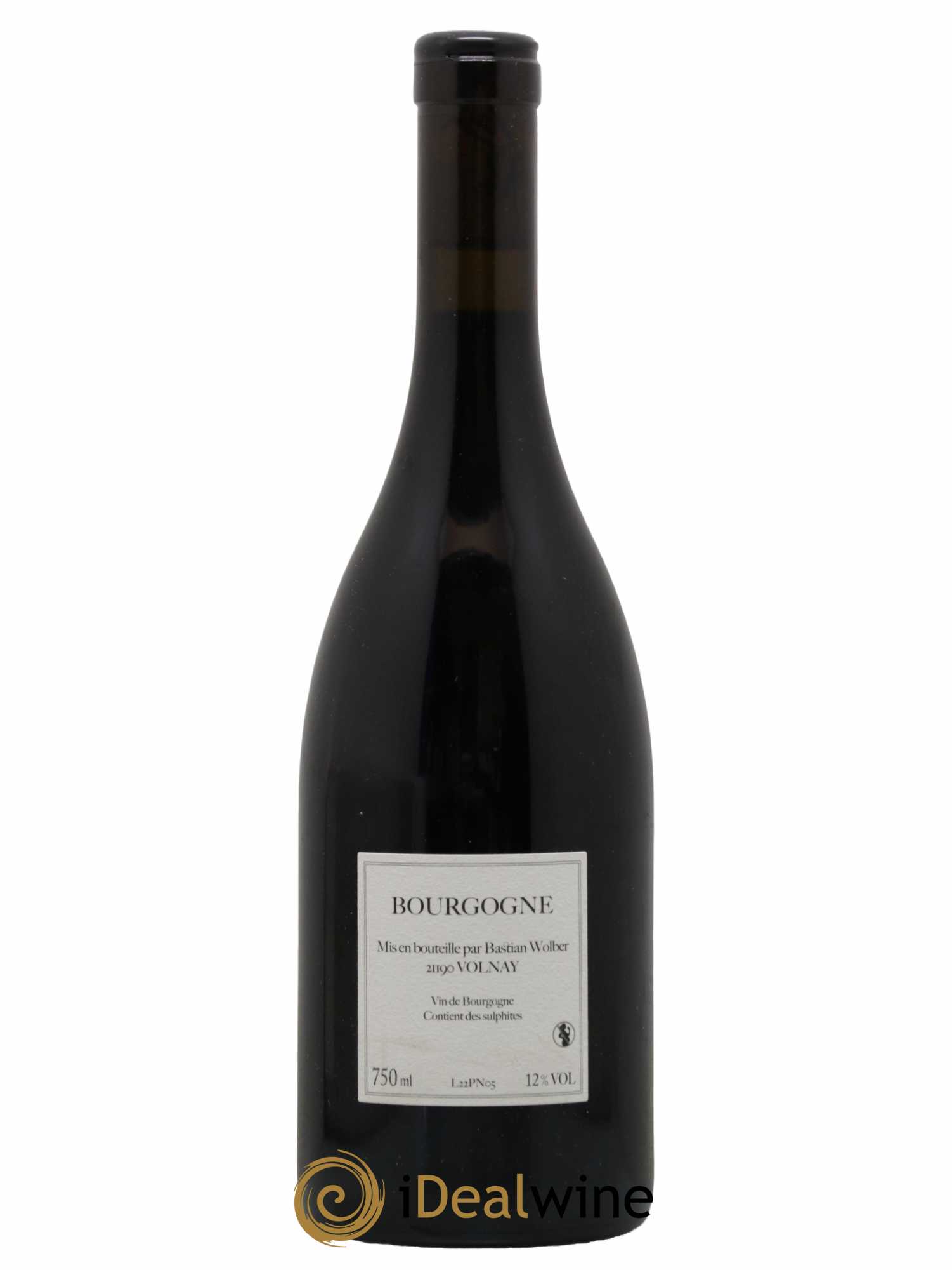 Vin de France Laisse Tomber Pinot Noir Bastian Wolber 2022 - Lot de 1 bouteille - 1